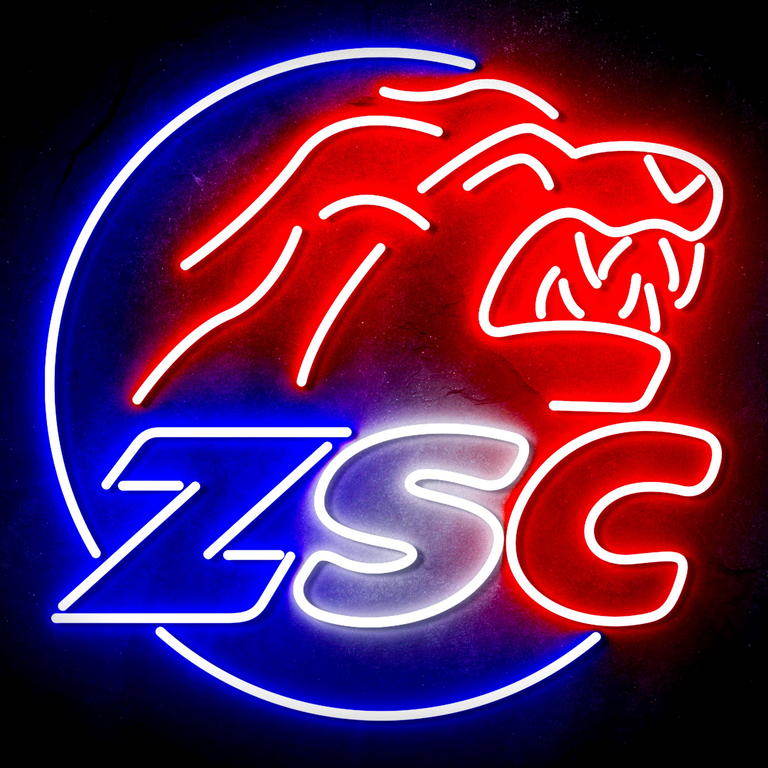 CHL ZSC Lions Zurich Flex Neon-like LED Sign