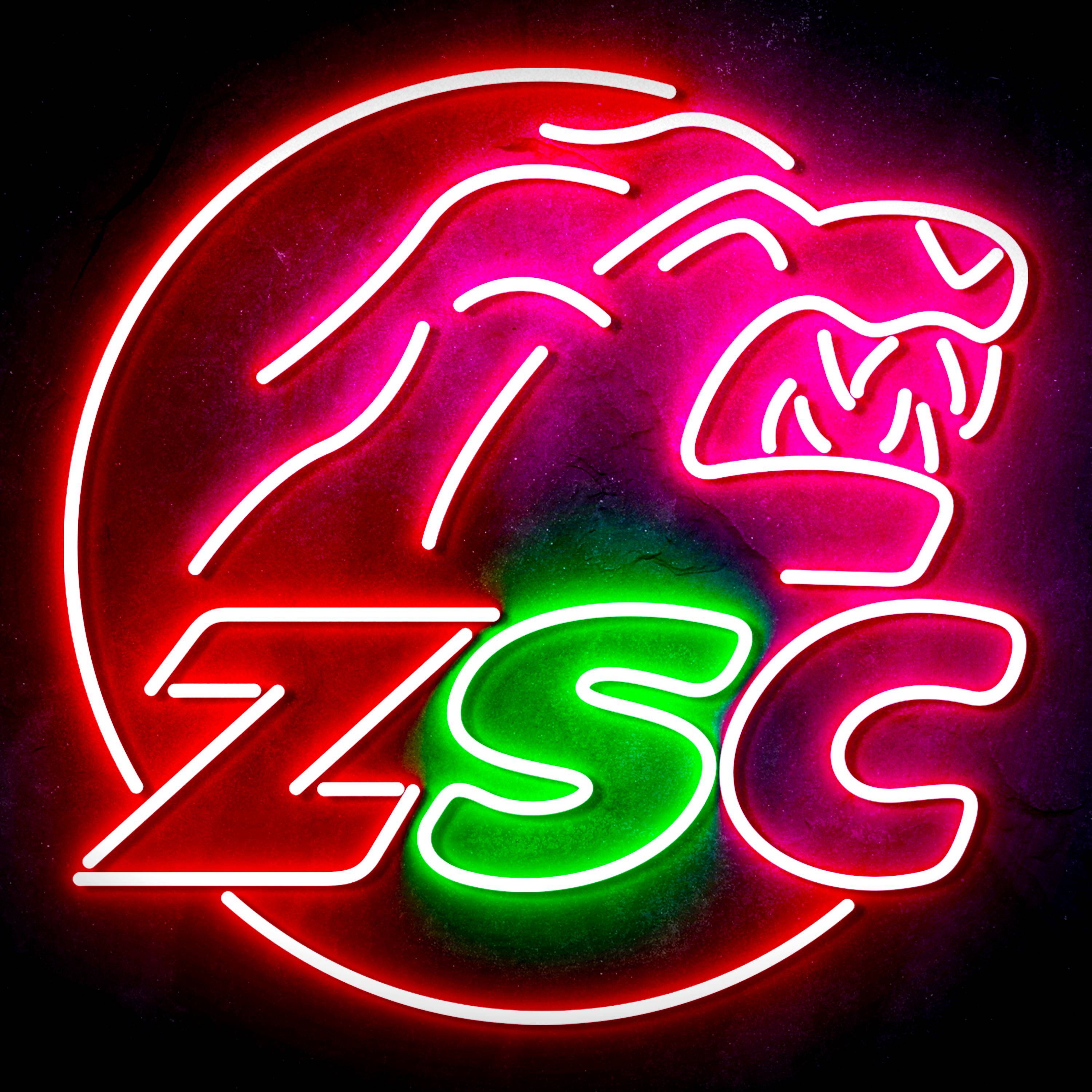 CHL ZSC Lions Zurich Flex Neon-like LED Sign