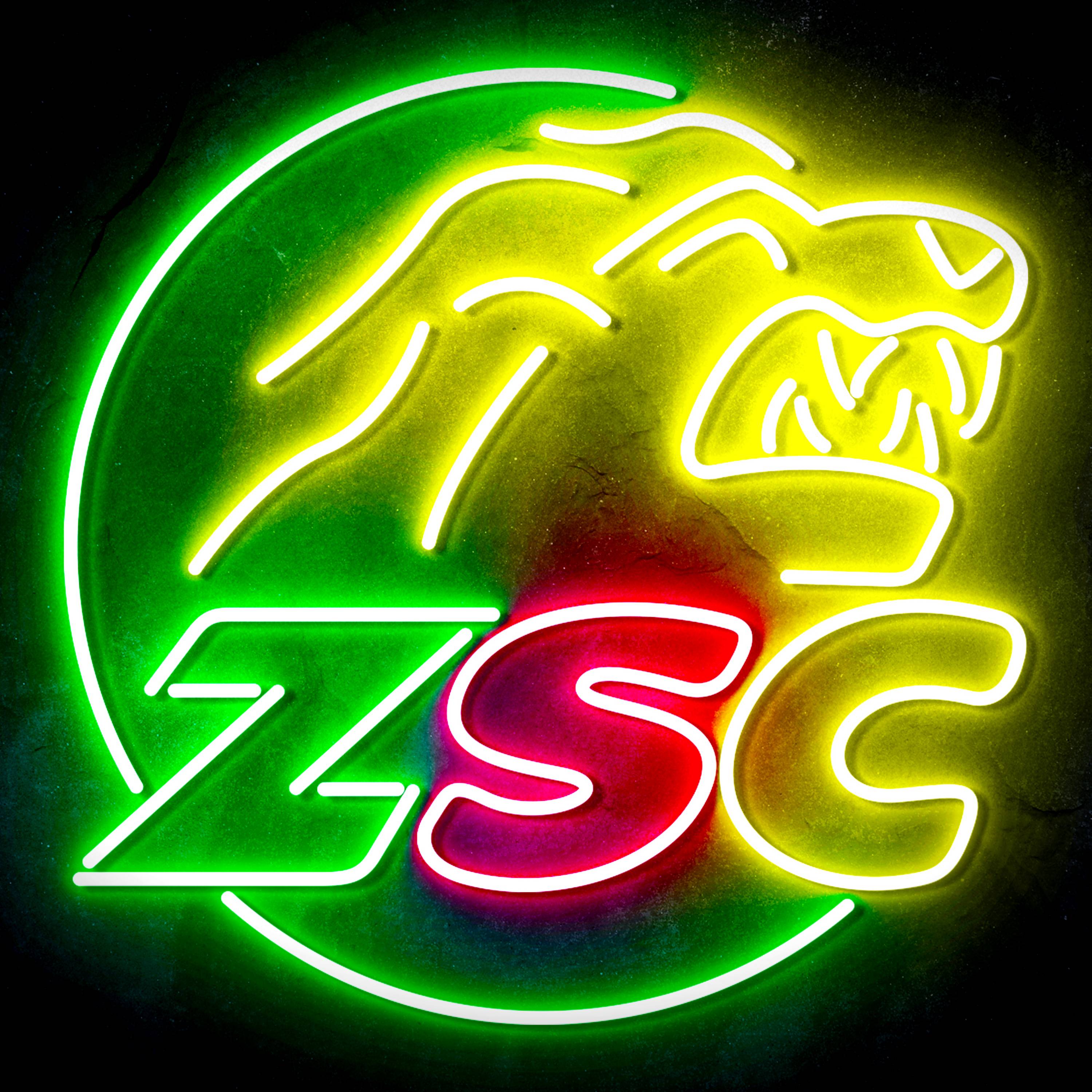 CHL ZSC Lions Zurich Flex Neon-like LED Sign