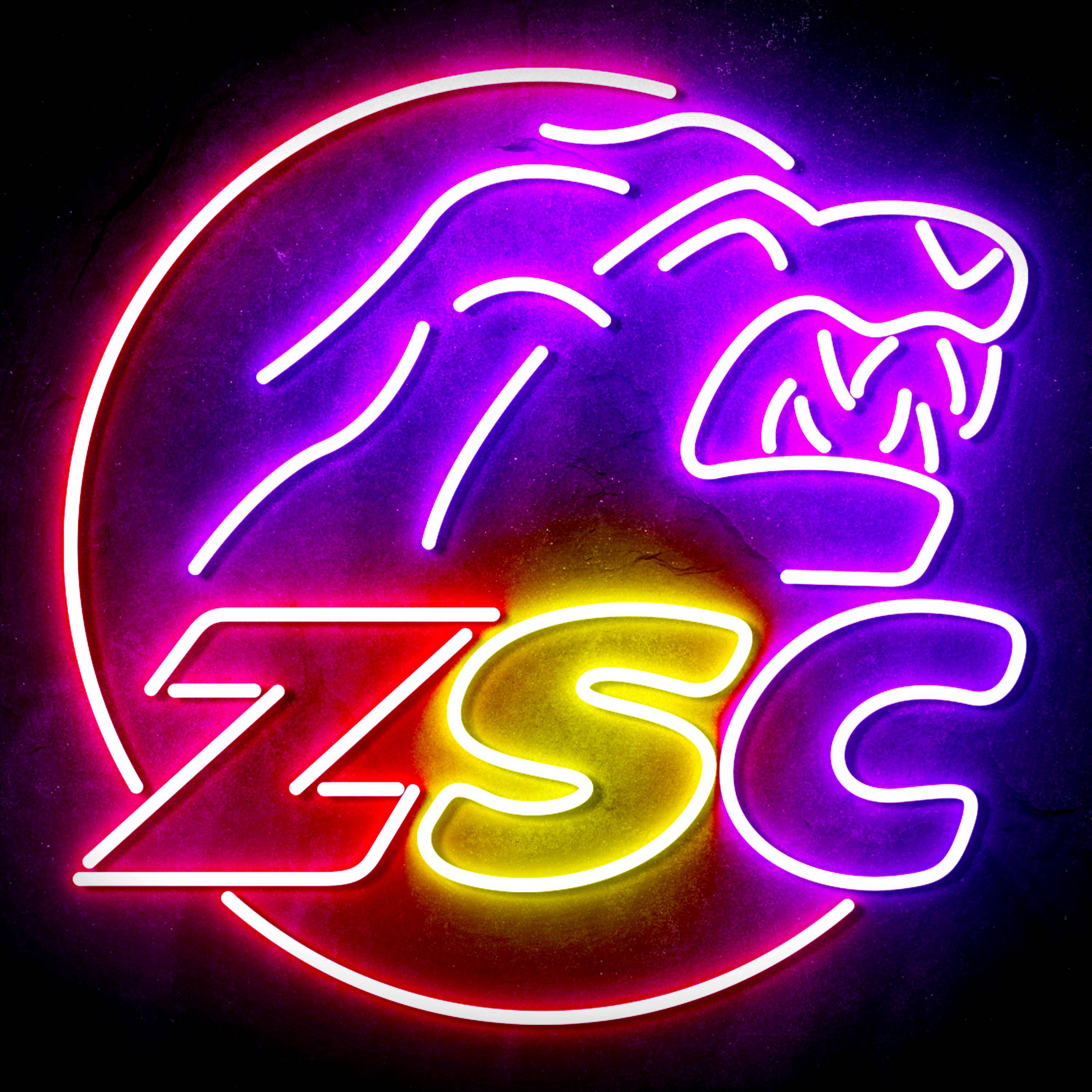 CHL ZSC Lions Zurich Flex Neon-like LED Sign