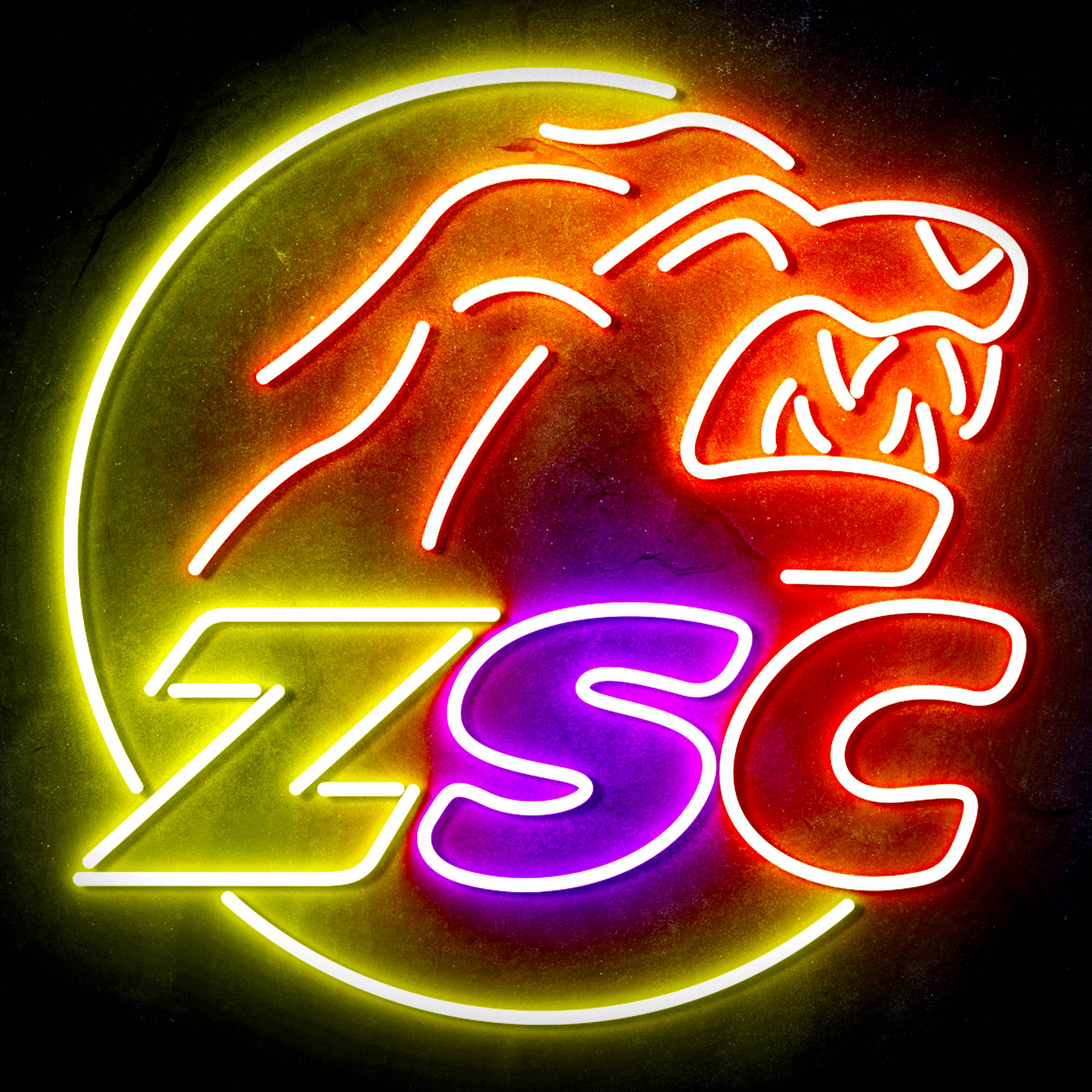 CHL ZSC Lions Zurich Flex Neon-like LED Sign