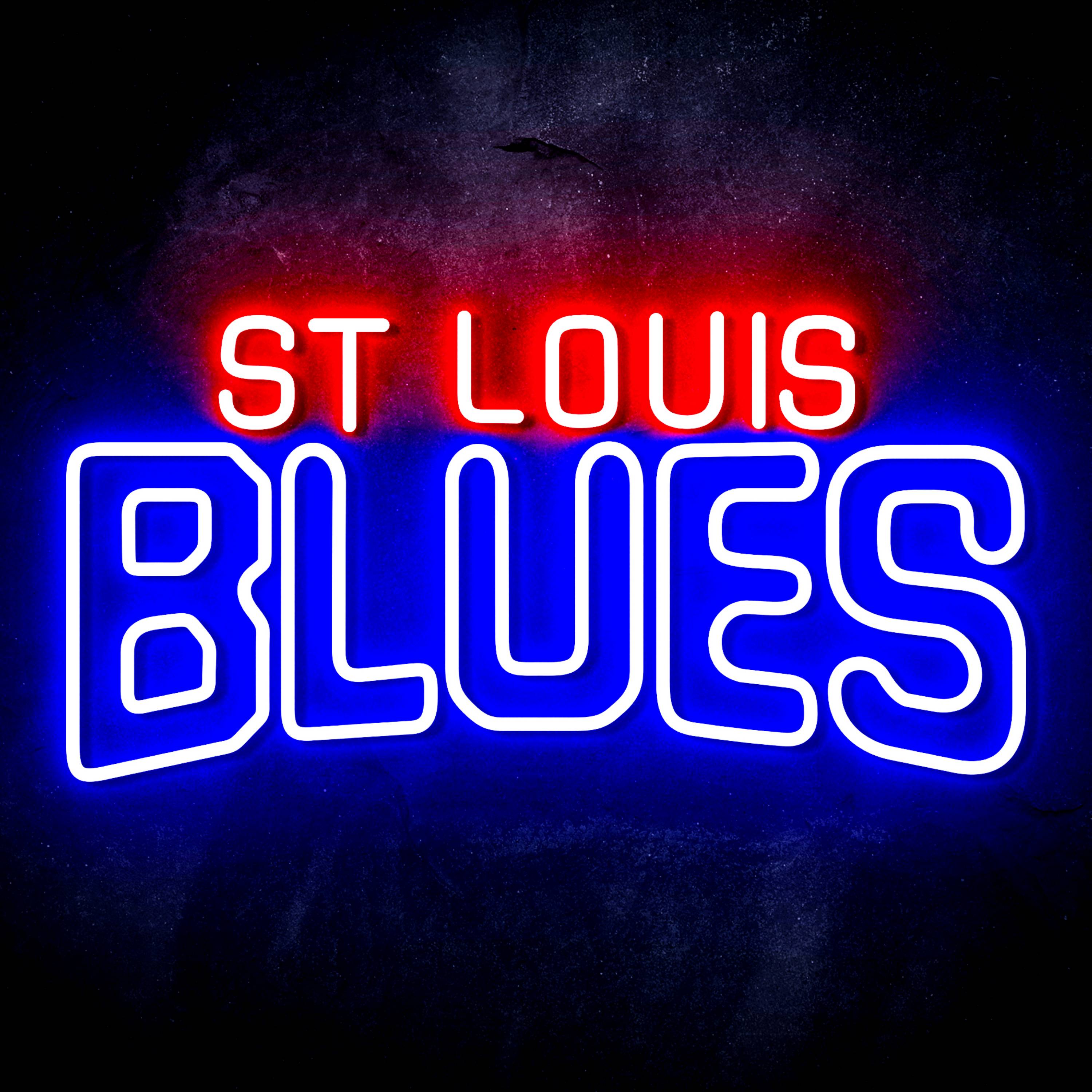 NHL St. Louis Blues Flex Neon-like LED Sign