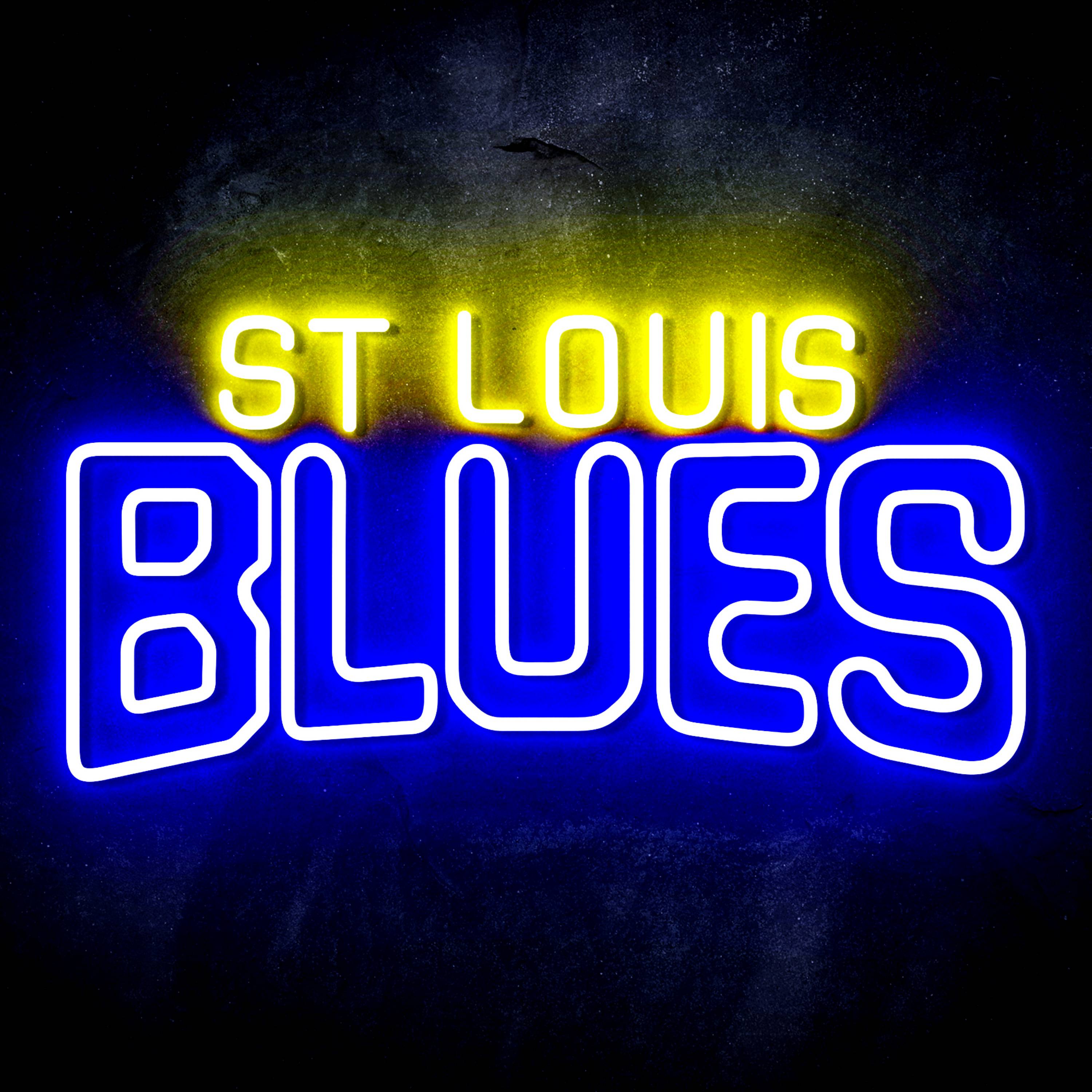 NHL St. Louis Blues Flex Neon-like LED Sign