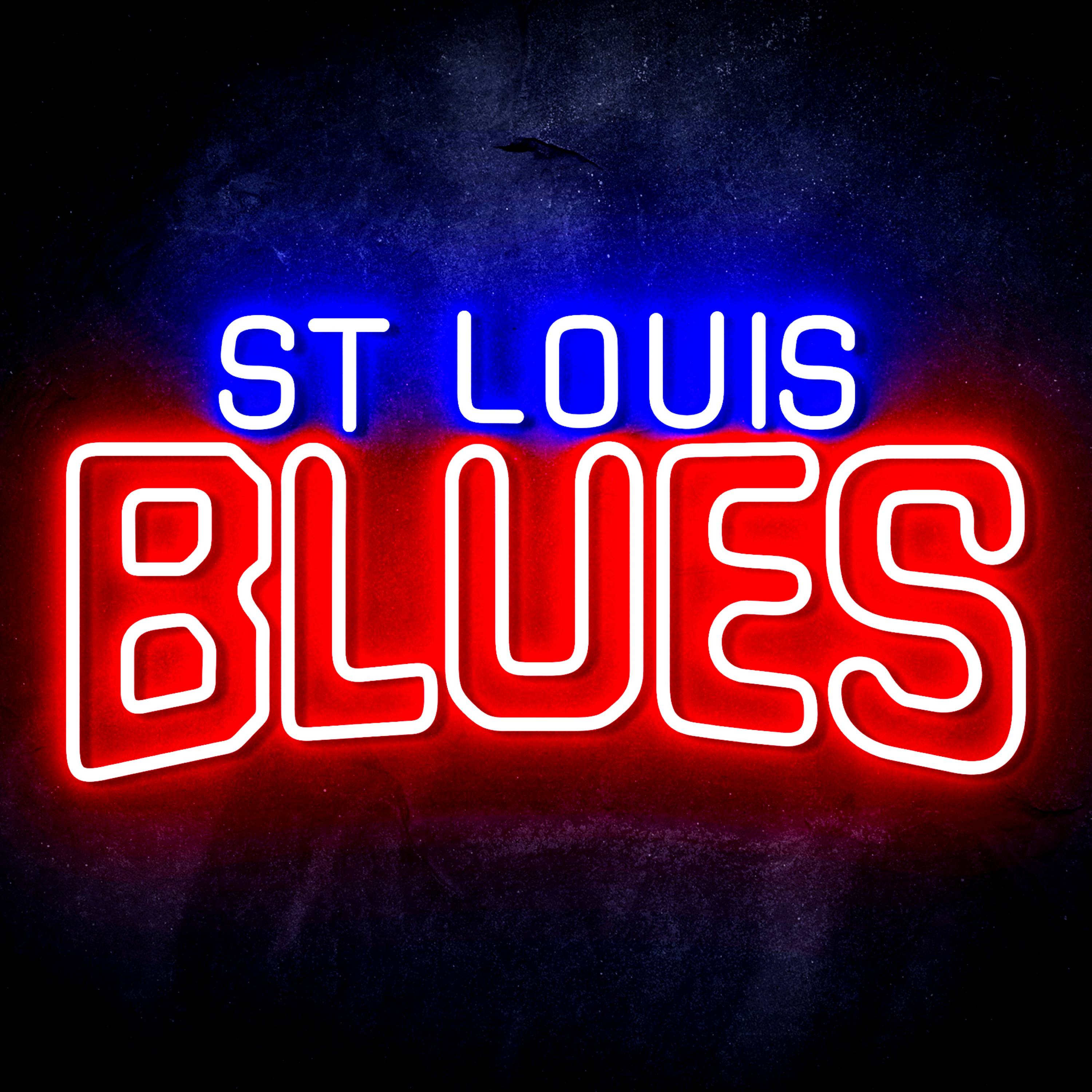 NHL St. Louis Blues Flex Neon-like LED Sign