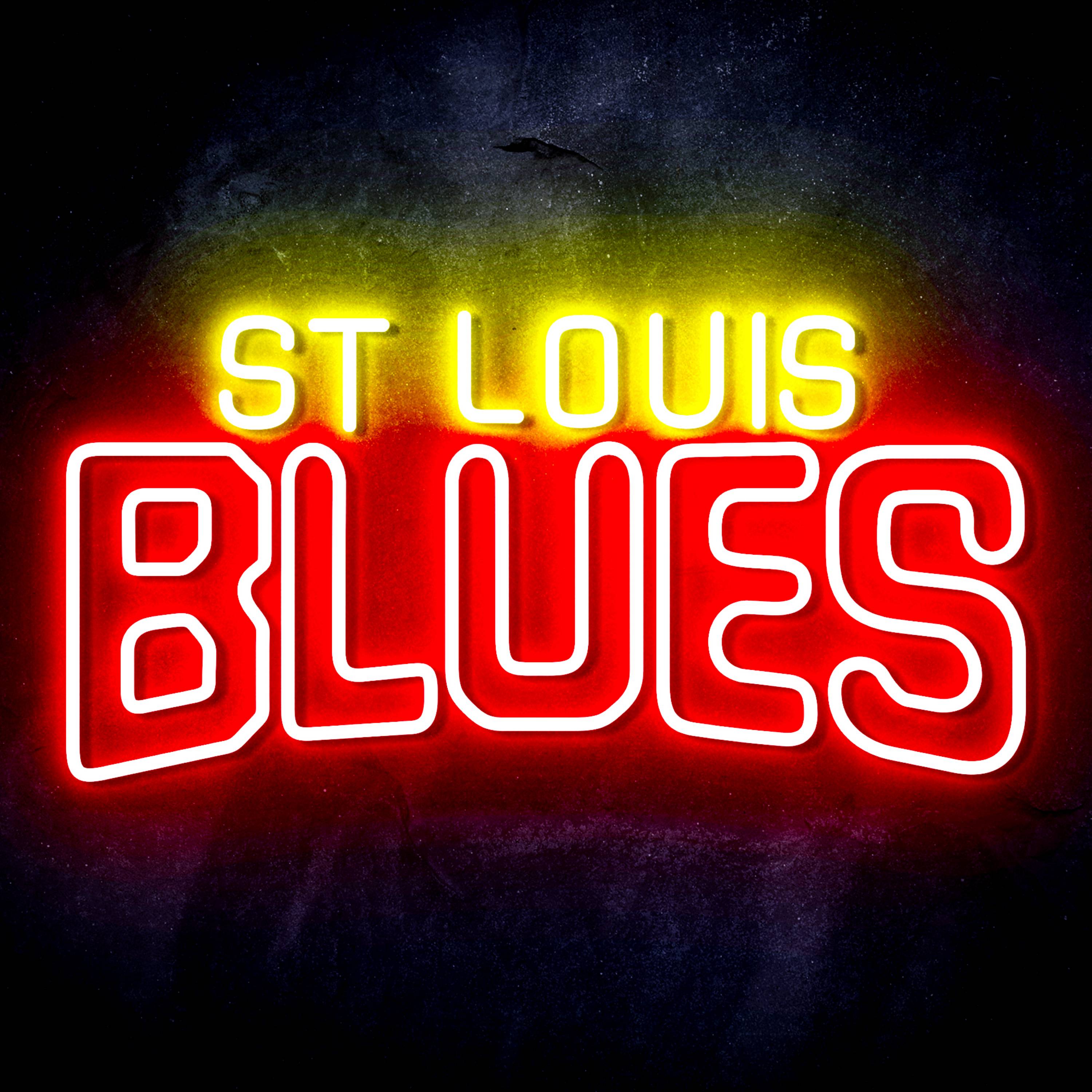 NHL St. Louis Blues Flex Neon-like LED Sign