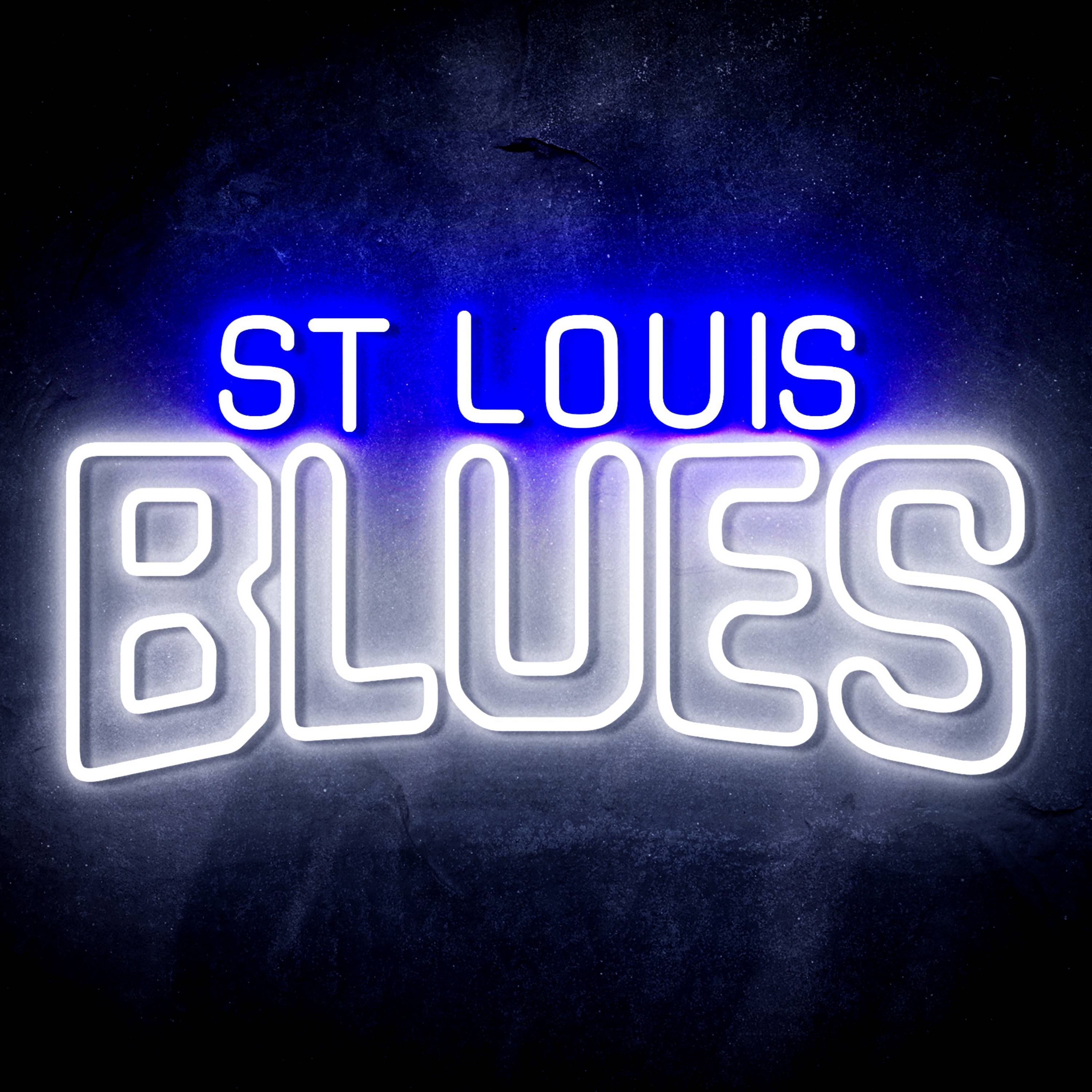 NHL St. Louis Blues Flex Neon-like LED Sign