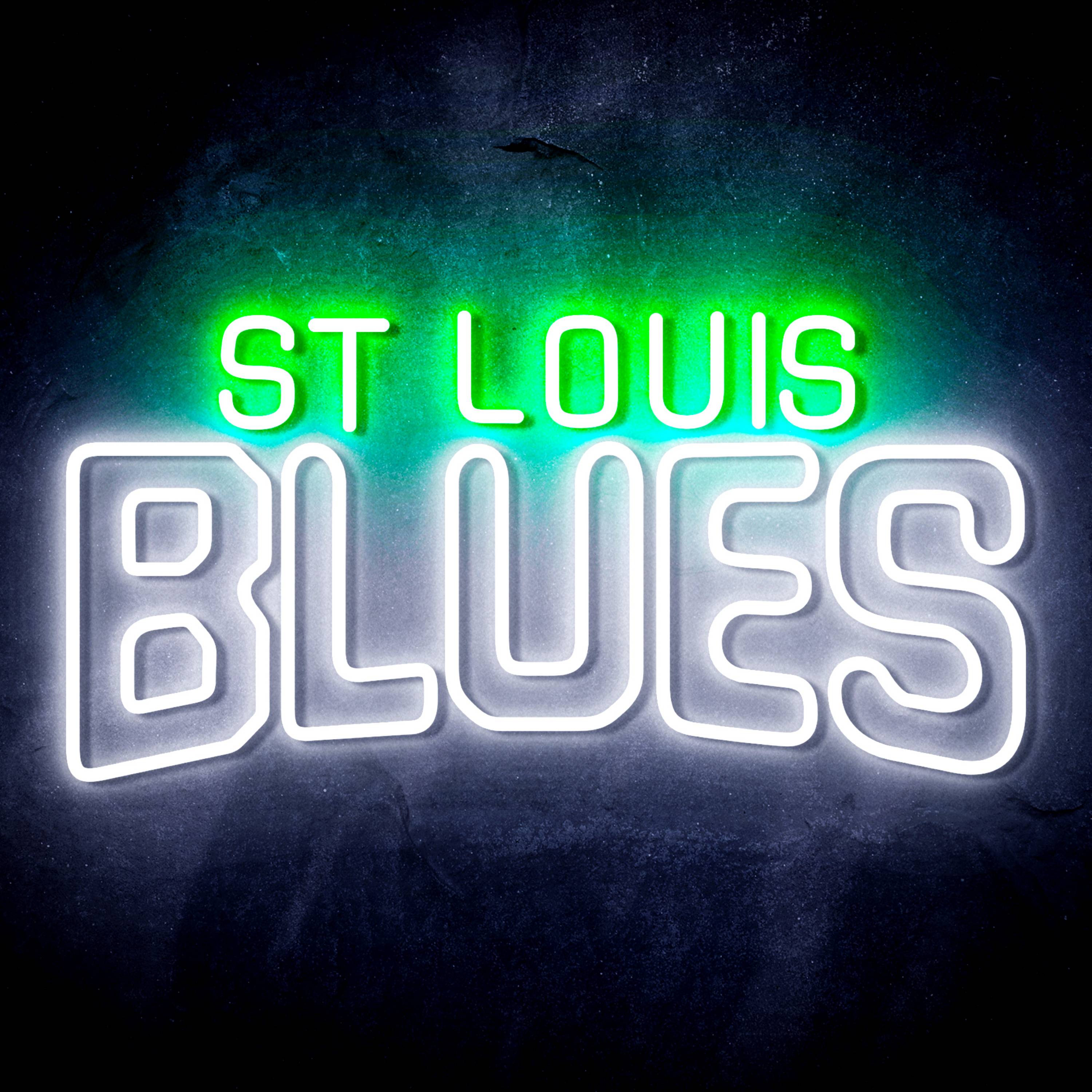 NHL St. Louis Blues Flex Neon-like LED Sign