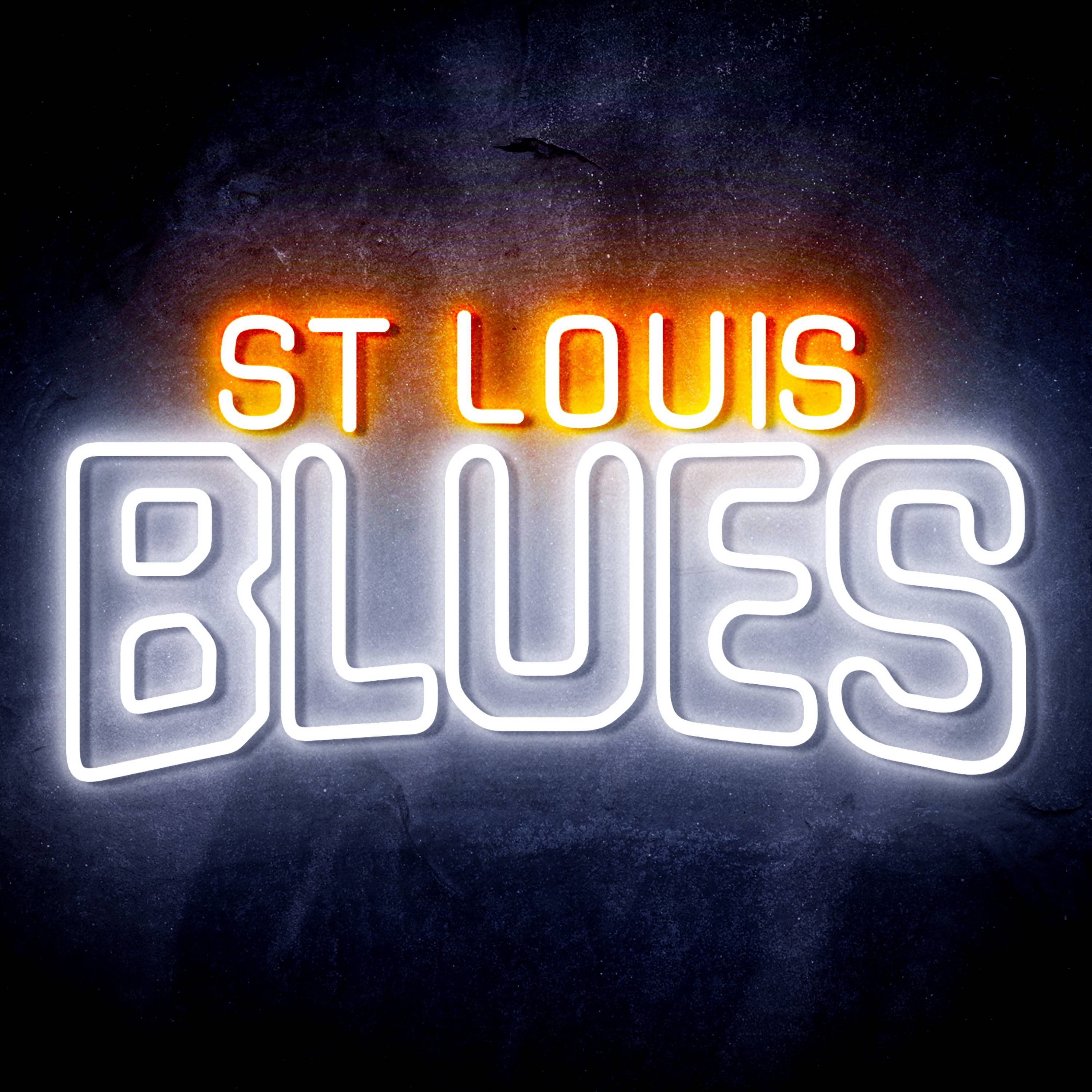 NHL St. Louis Blues Flex Neon-like LED Sign