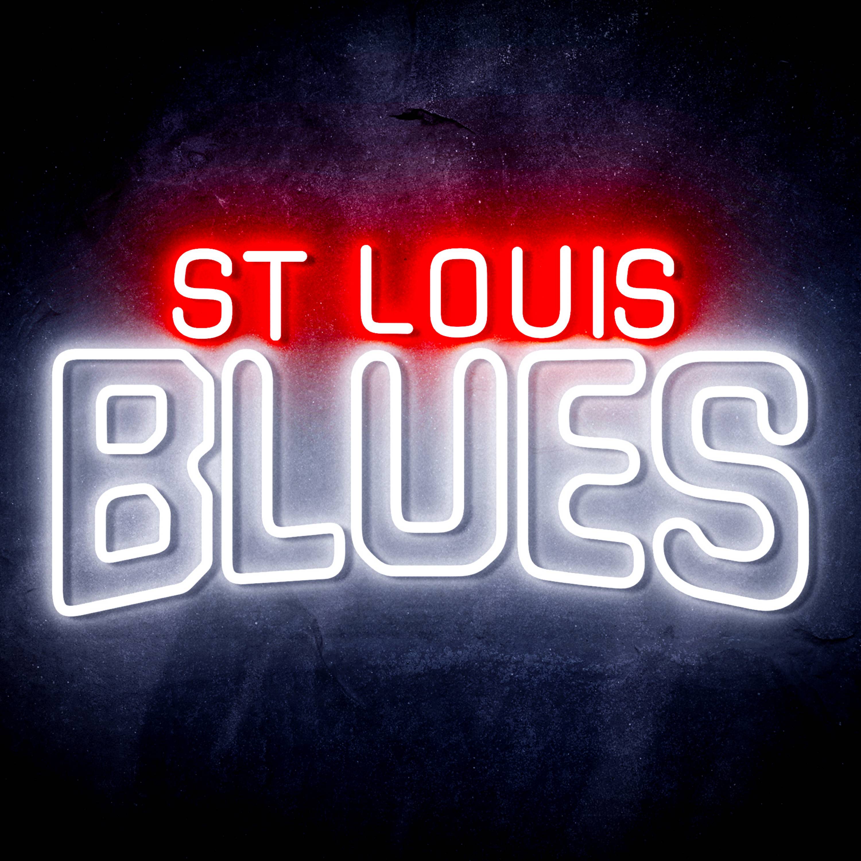 NHL St. Louis Blues Flex Neon-like LED Sign