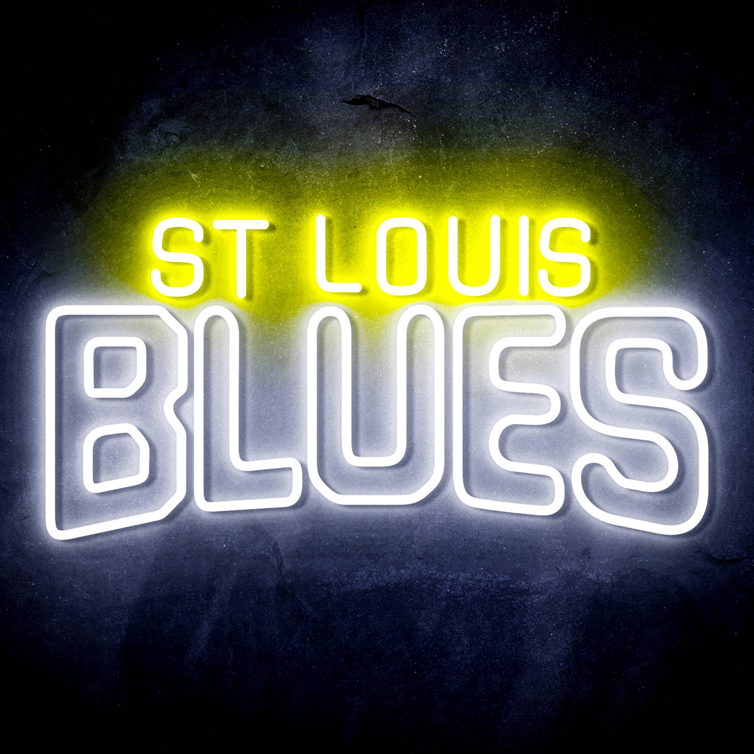 NHL St. Louis Blues Flex Neon-like LED Sign