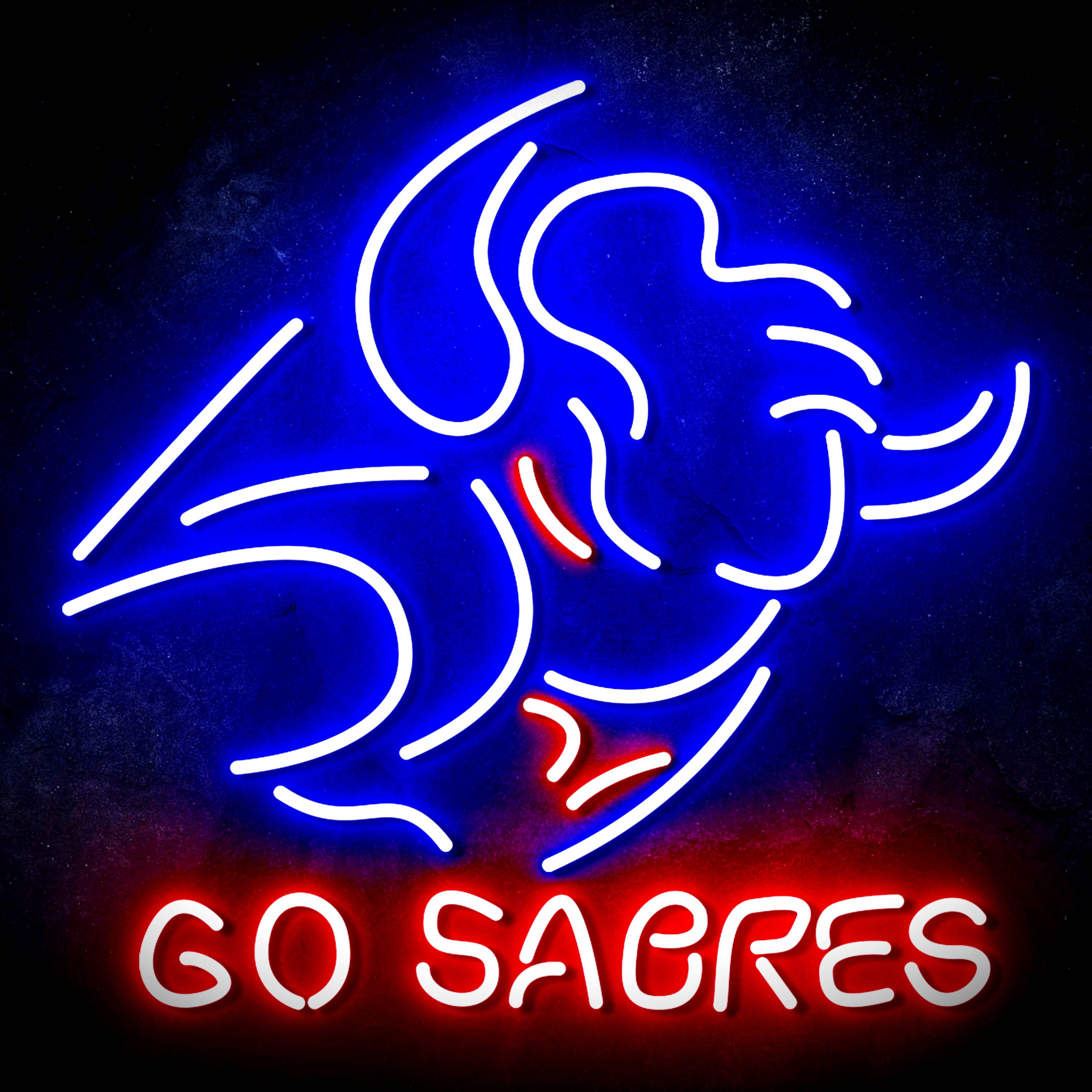 NHL Buffalo Sabres Flex Neon-like LED Sign