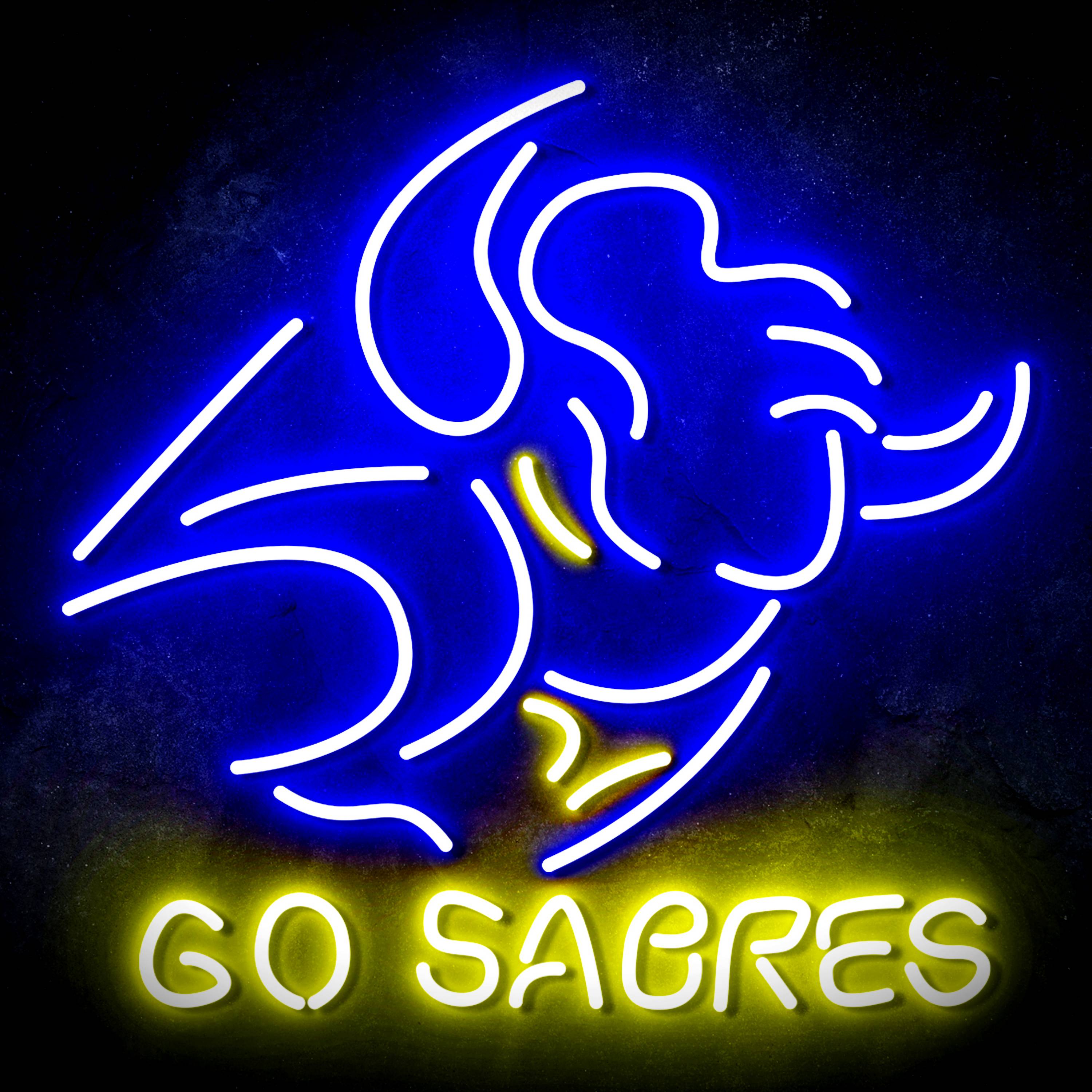 NHL Buffalo Sabres Flex Neon-like LED Sign