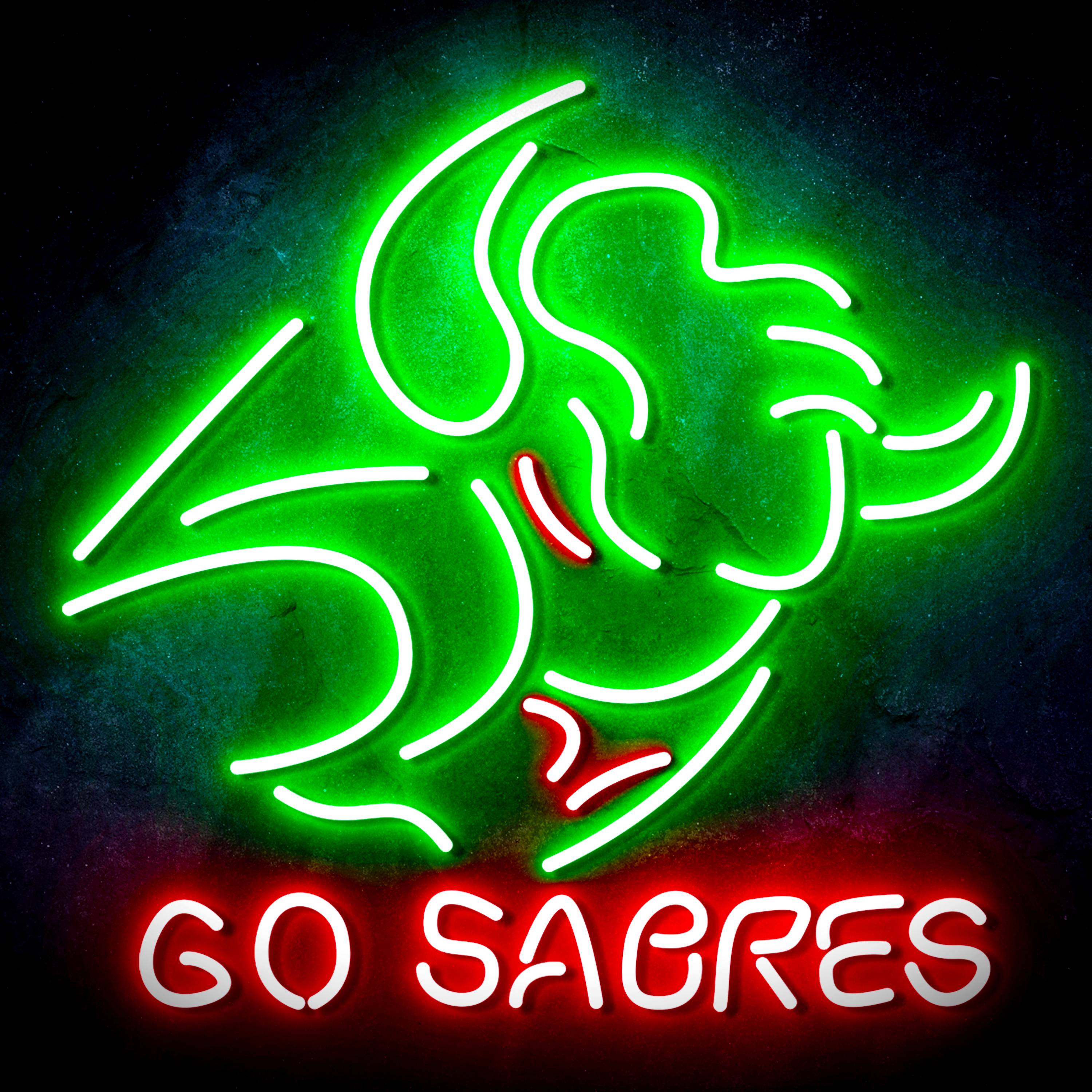 NHL Buffalo Sabres Flex Neon-like LED Sign