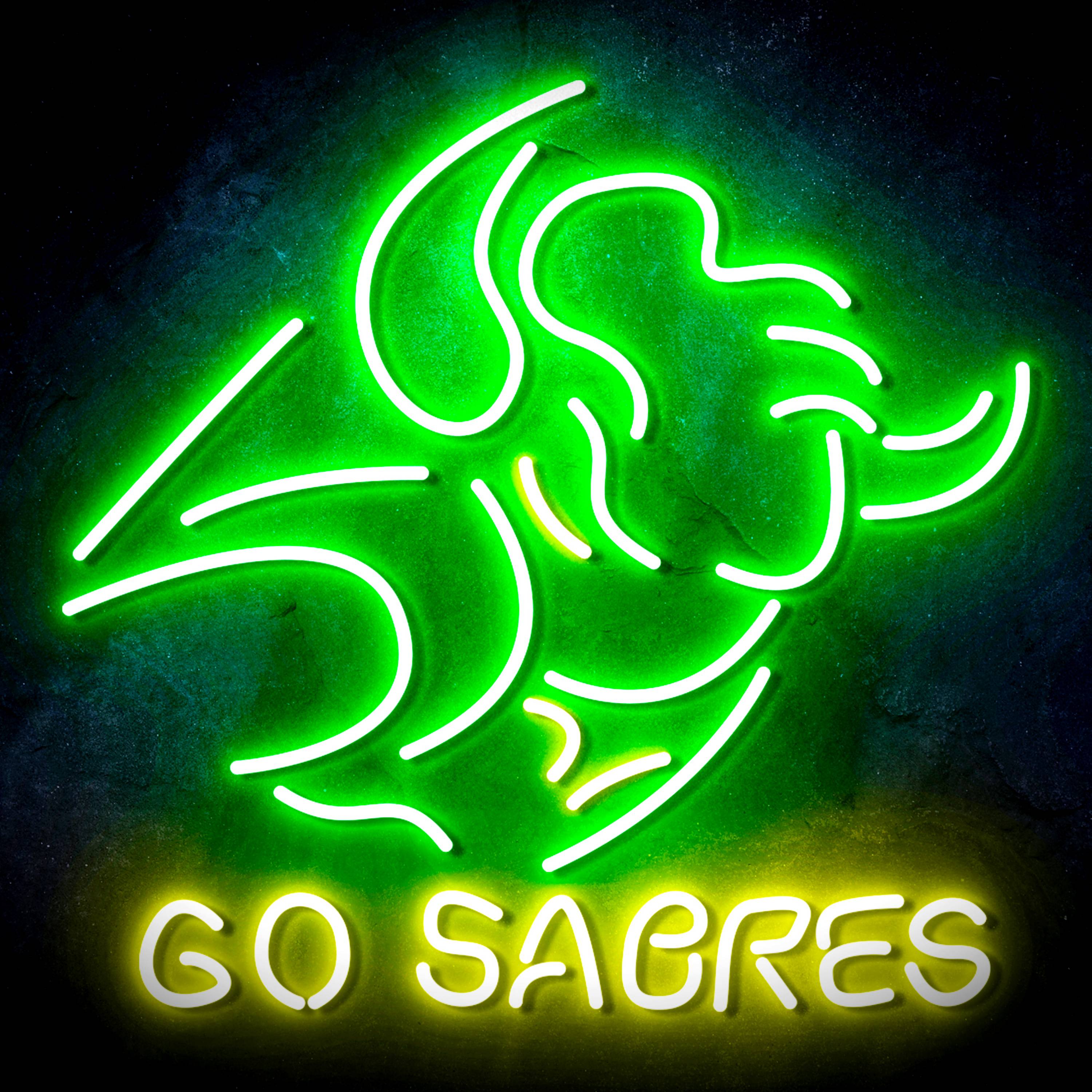 NHL Buffalo Sabres Flex Neon-like LED Sign