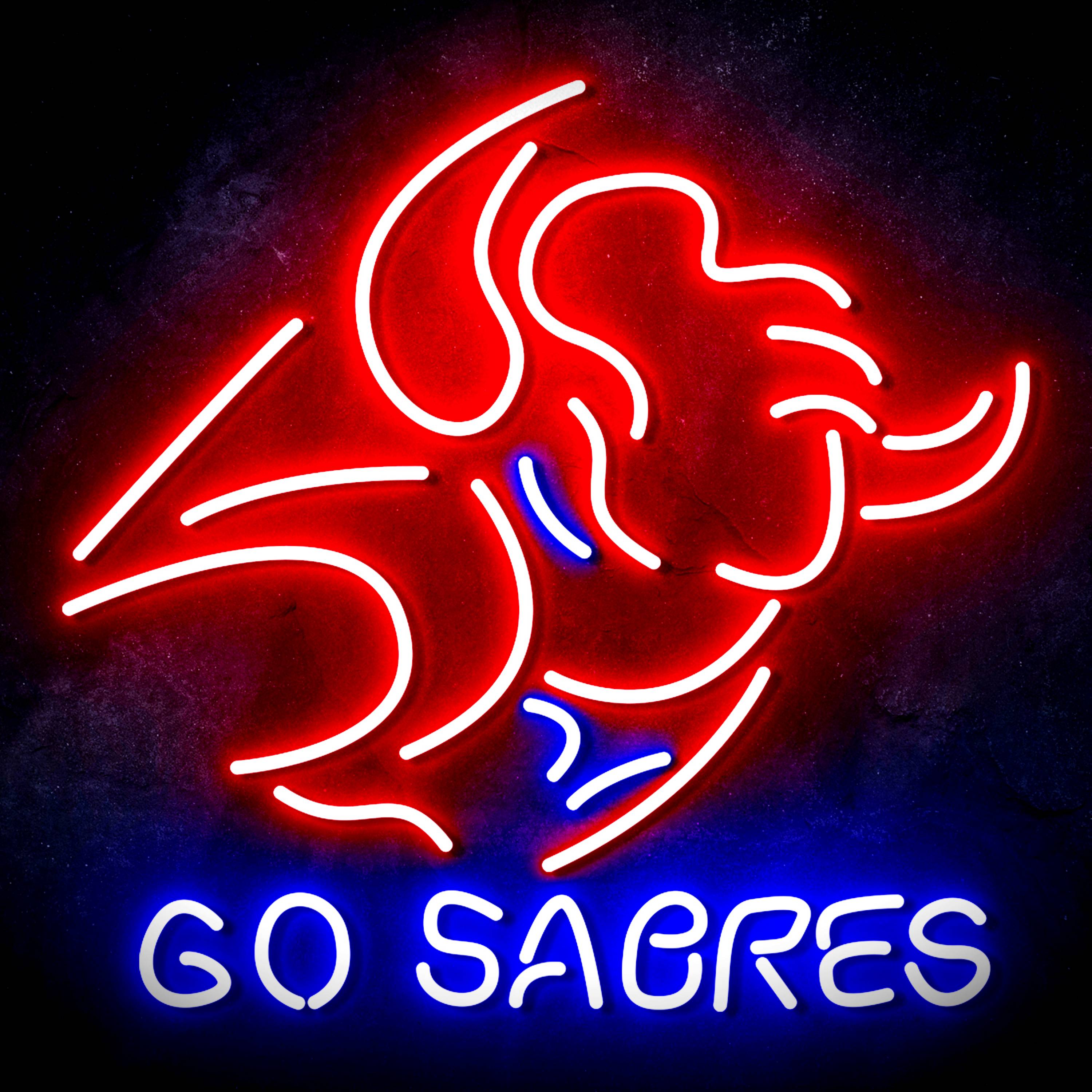 NHL Buffalo Sabres Flex Neon-like LED Sign