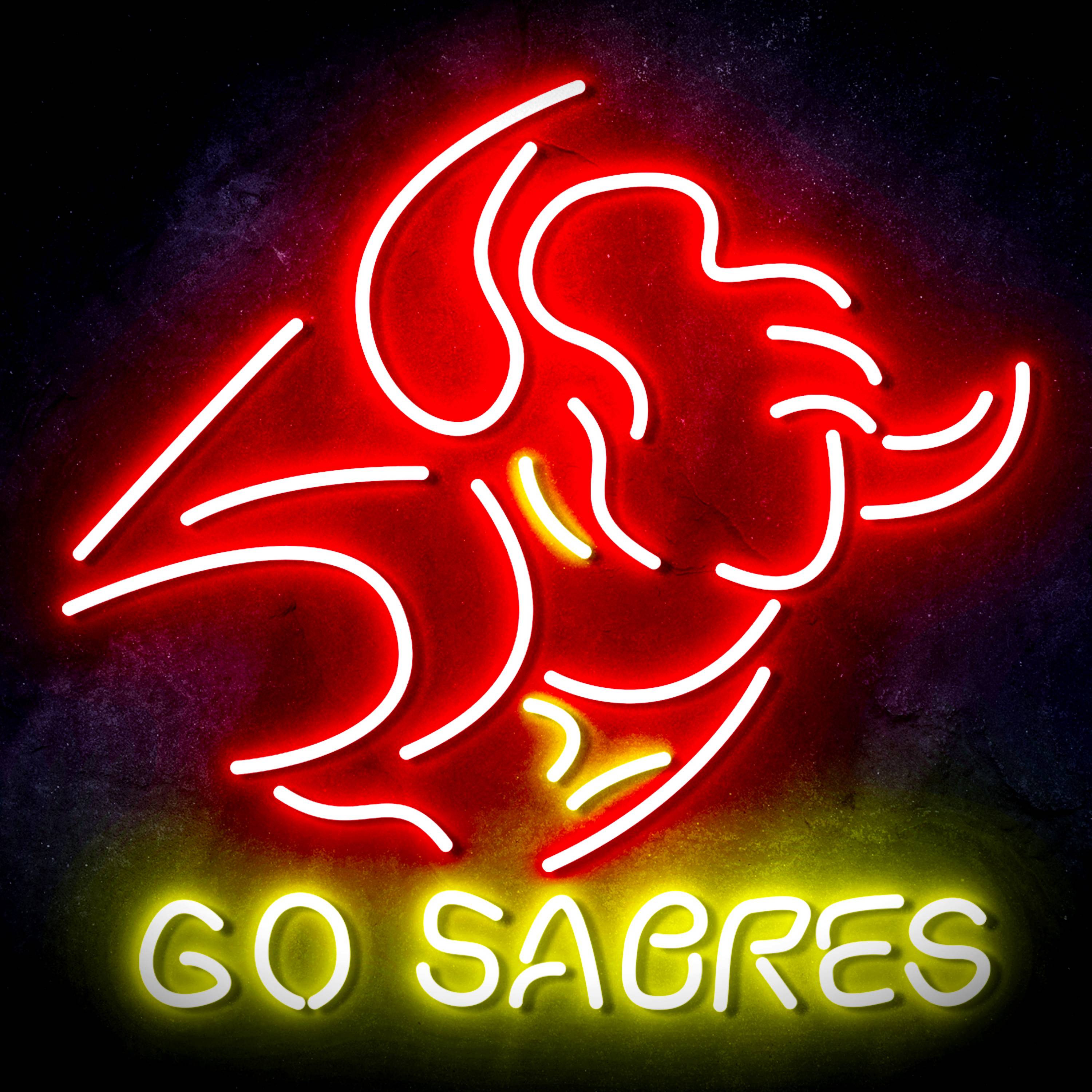 NHL Buffalo Sabres Flex Neon-like LED Sign