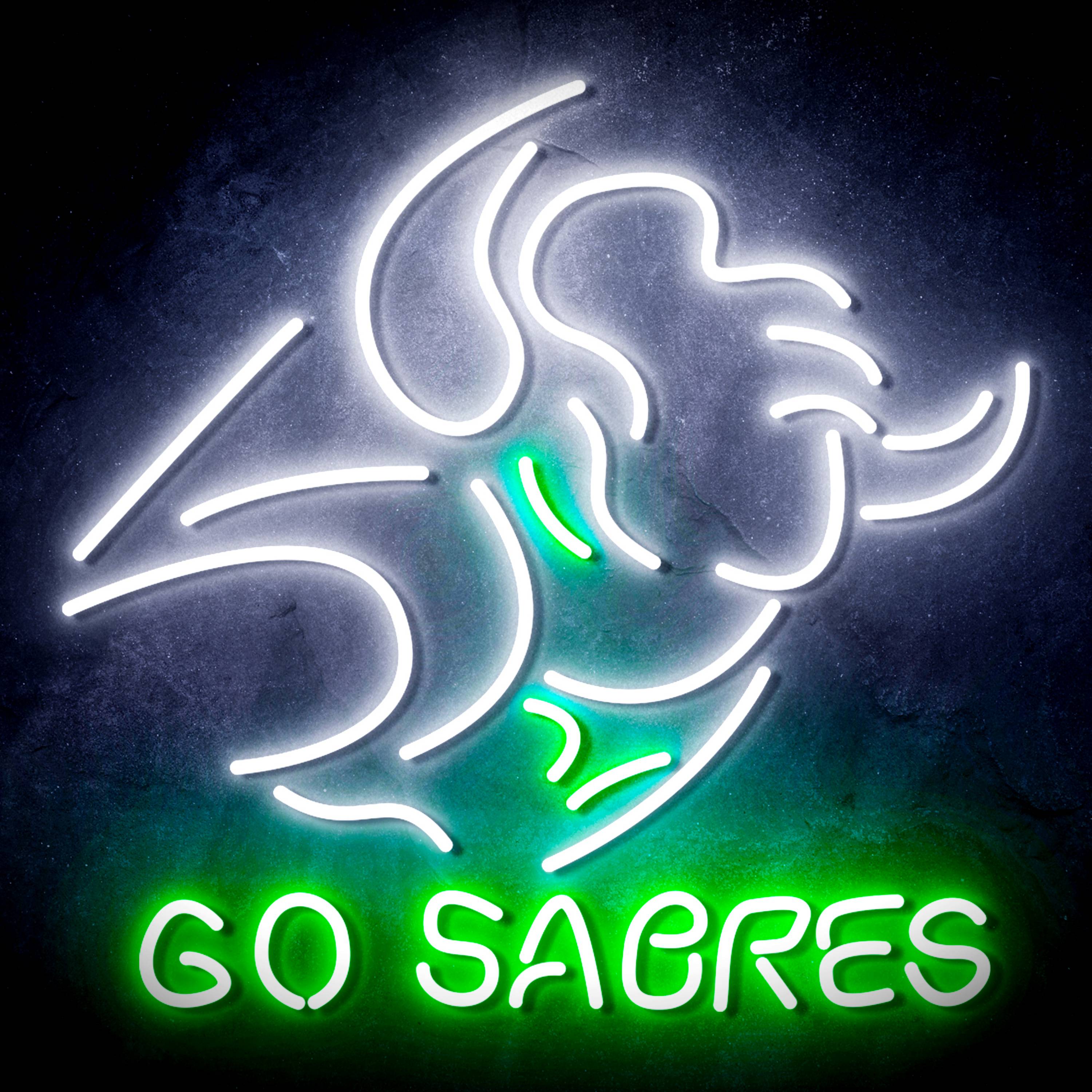 NHL Buffalo Sabres Flex Neon-like LED Sign