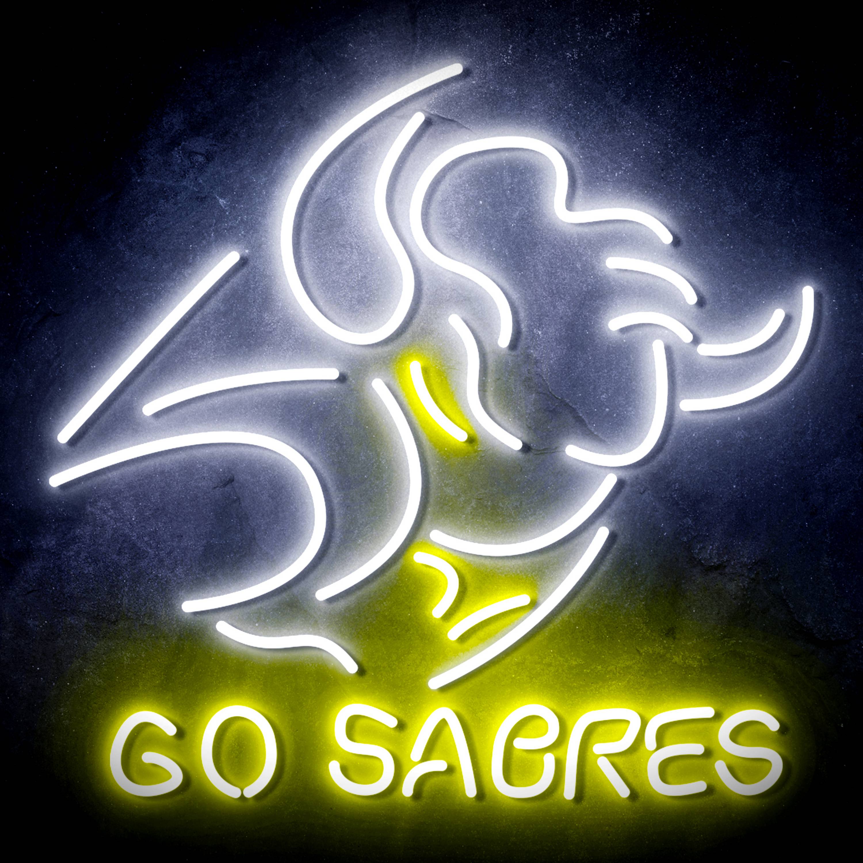 NHL Buffalo Sabres Flex Neon-like LED Sign