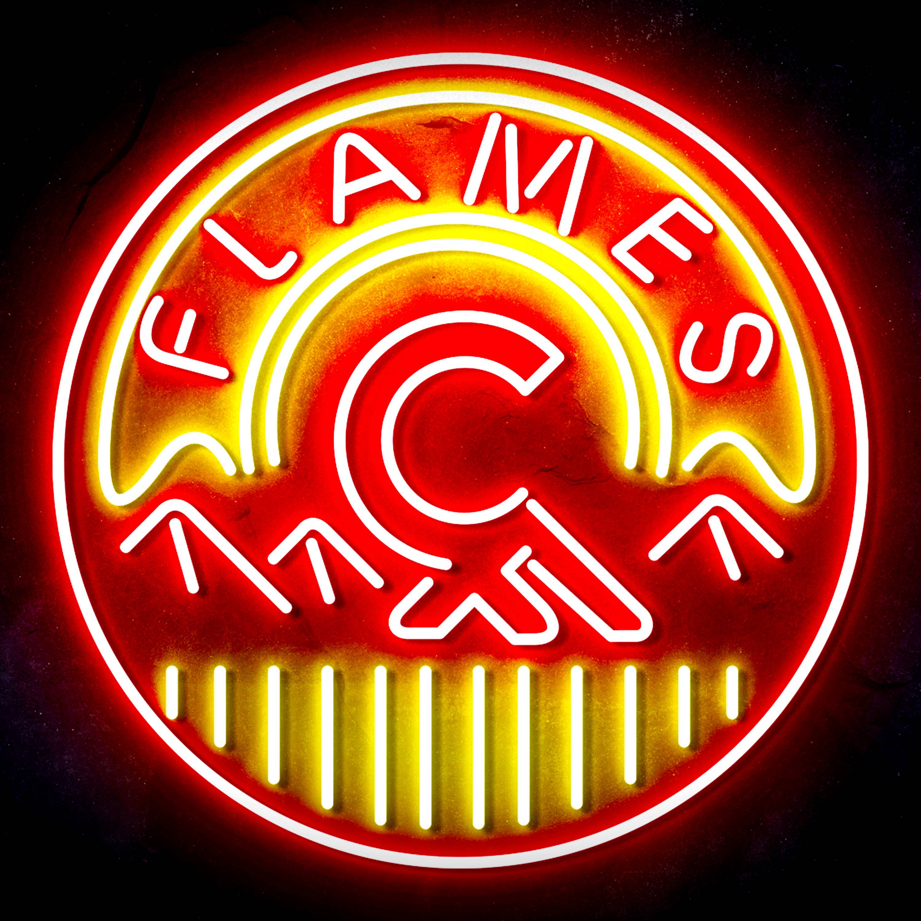 NHL Calgary Flames Flex Neon-like LED Sign