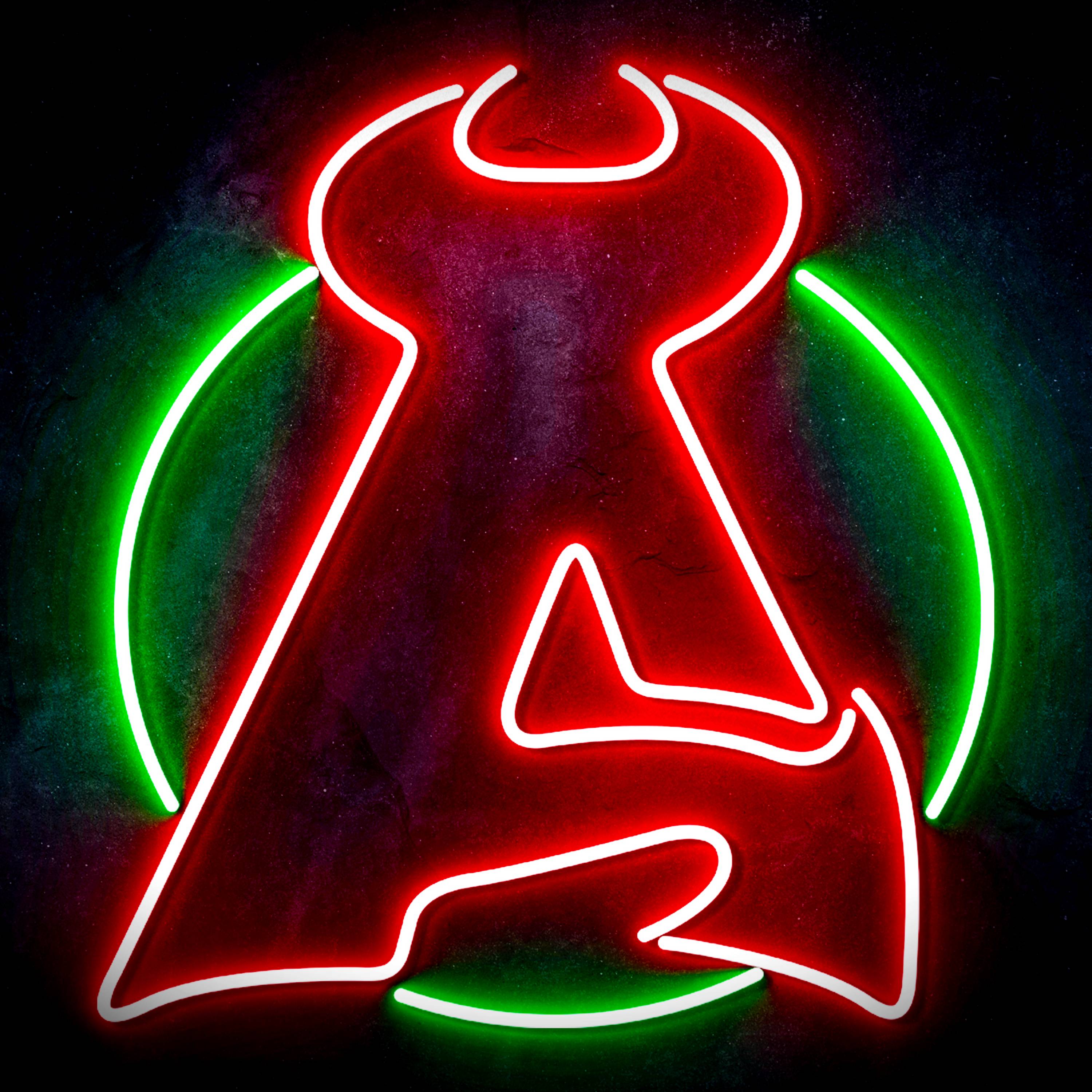 NHL New Jersey Devils Flex Neon-like LED Sign