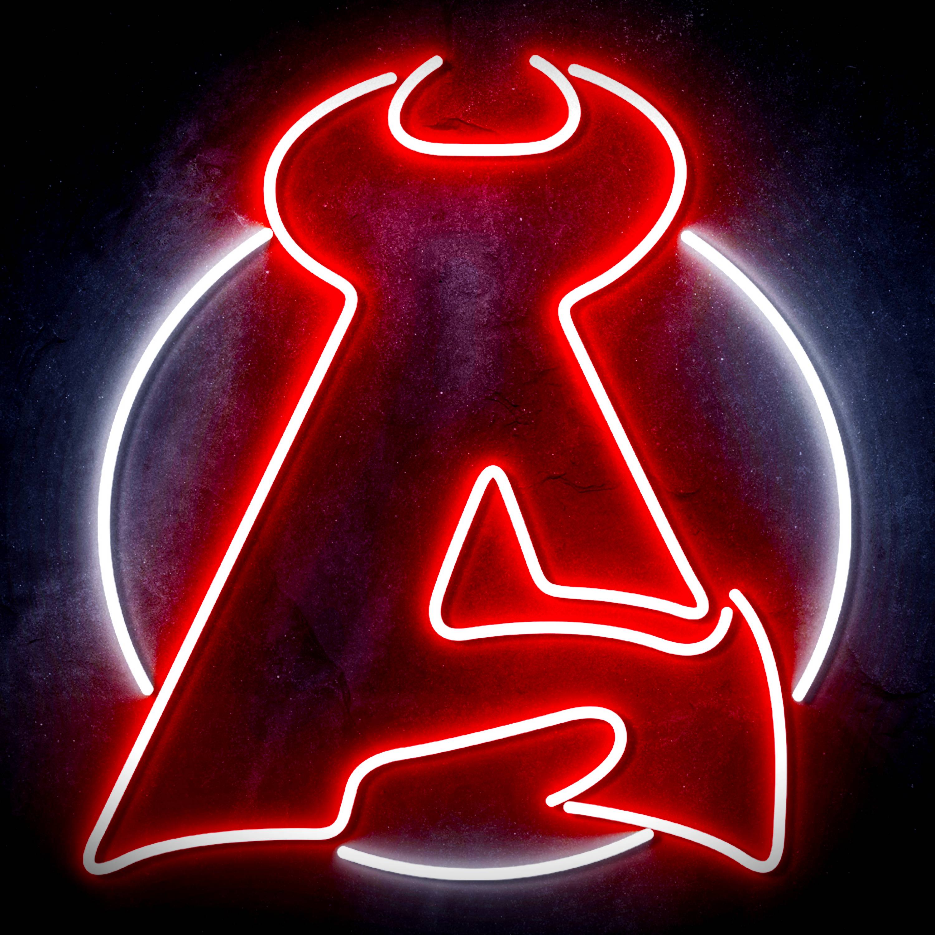 NHL New Jersey Devils Flex Neon-like LED Sign