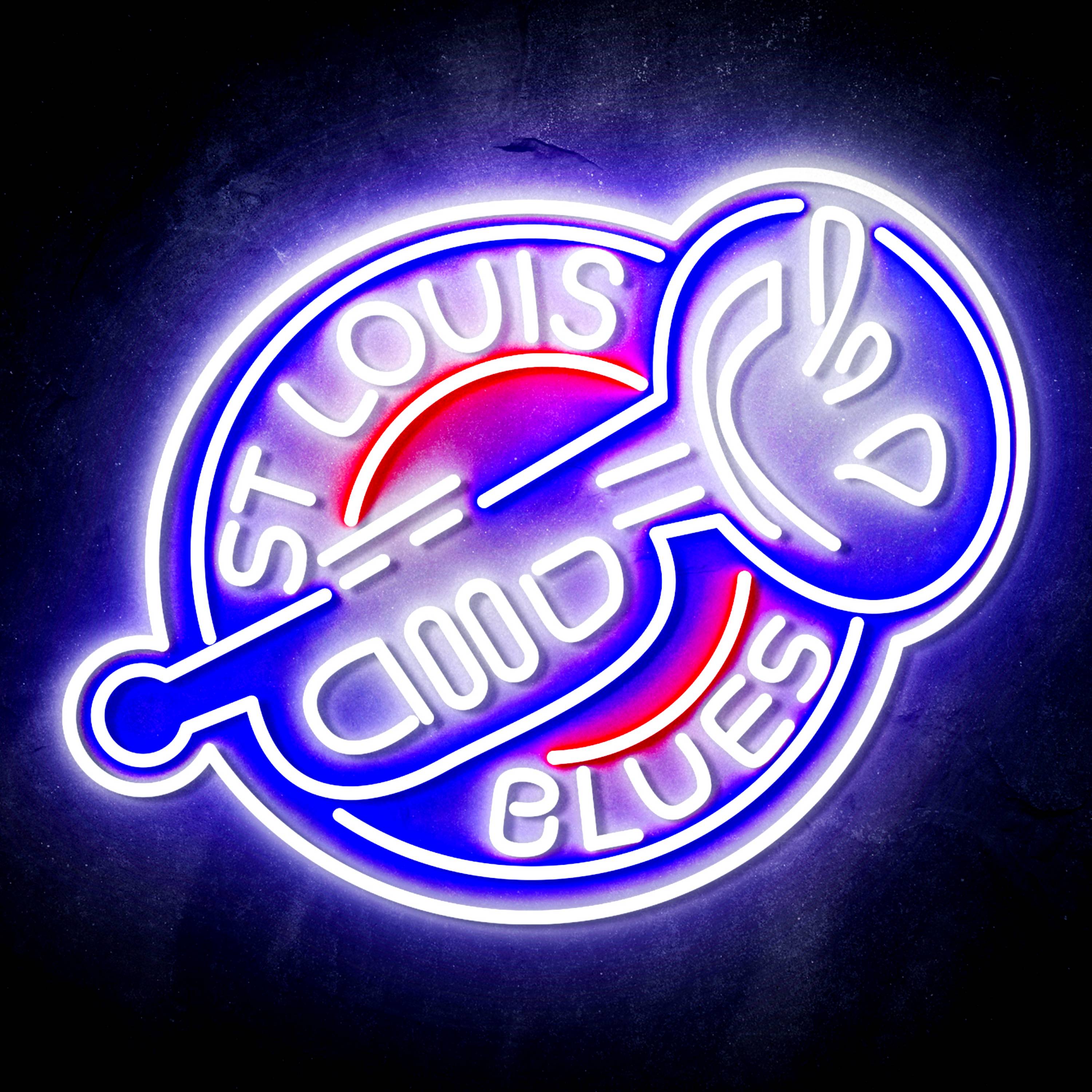 NHL St. Louis Blues Flex Neon-like LED Sign