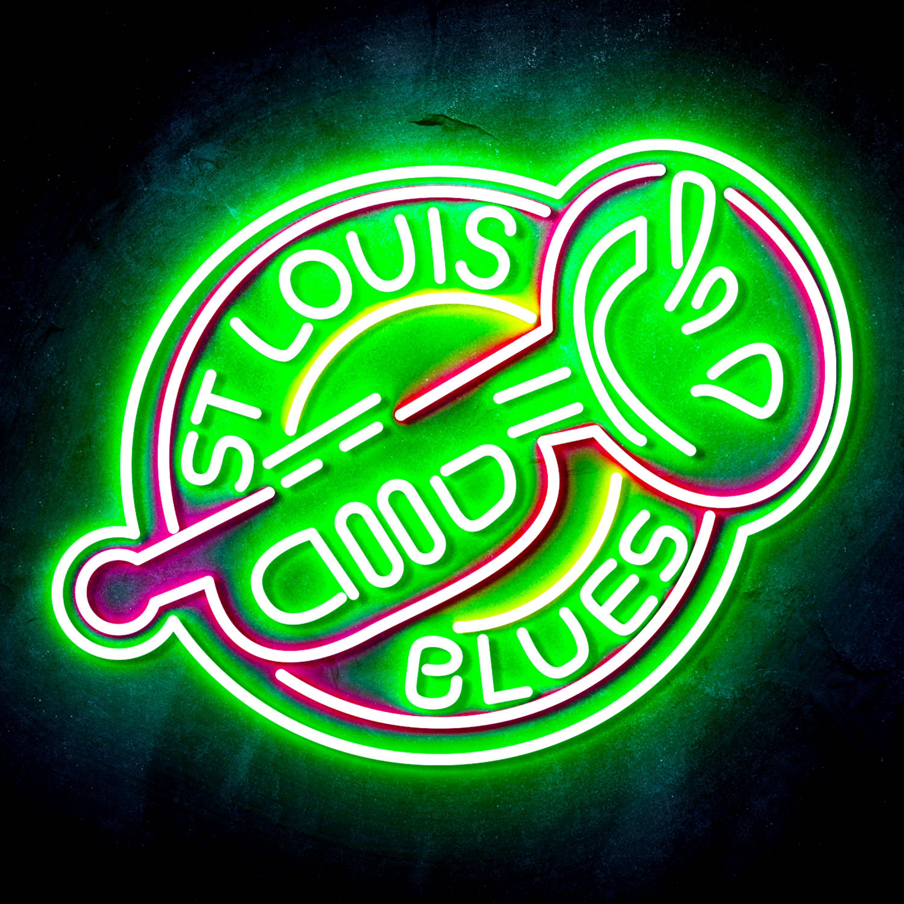 NHL St. Louis Blues Flex Neon-like LED Sign