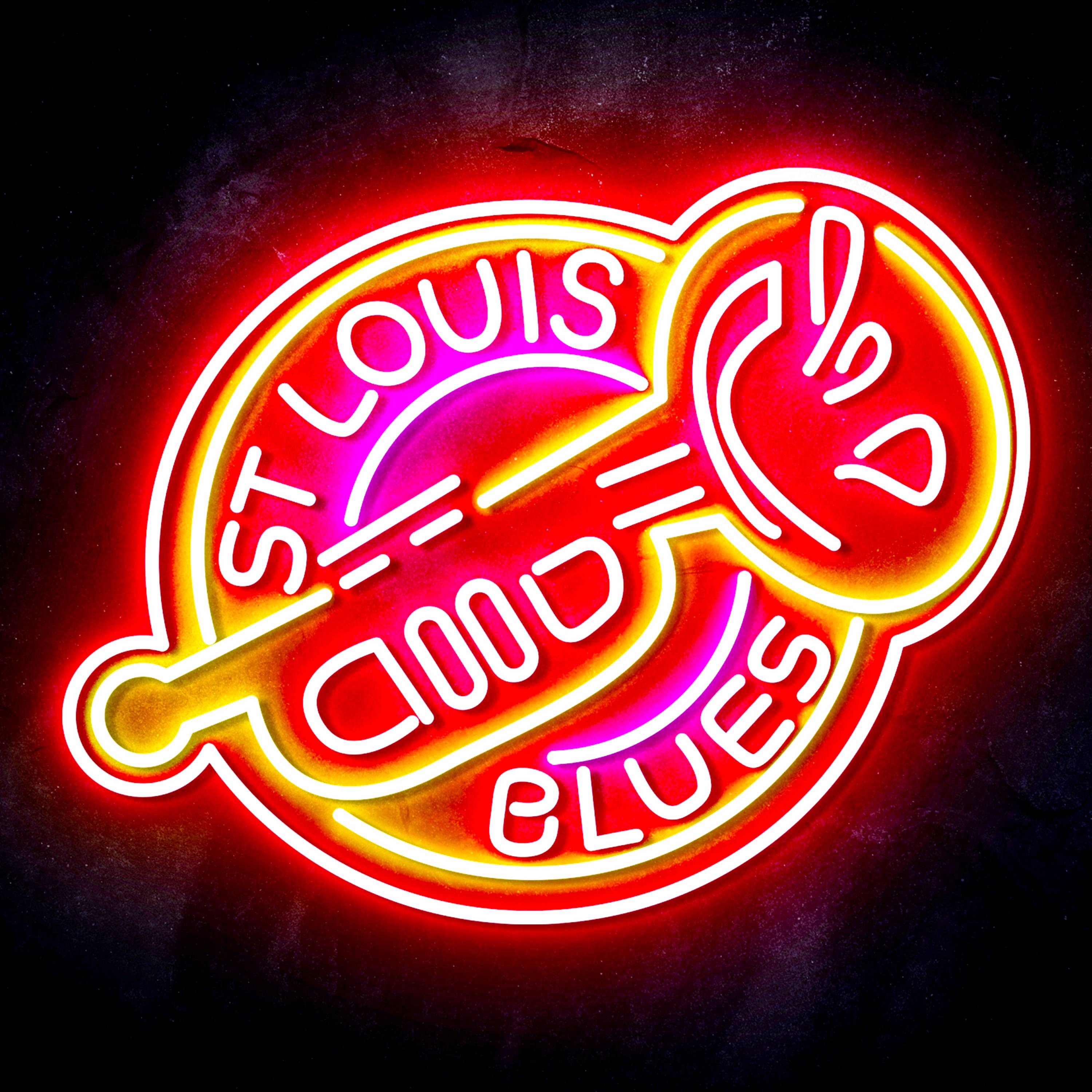 NHL St. Louis Blues Flex Neon-like LED Sign