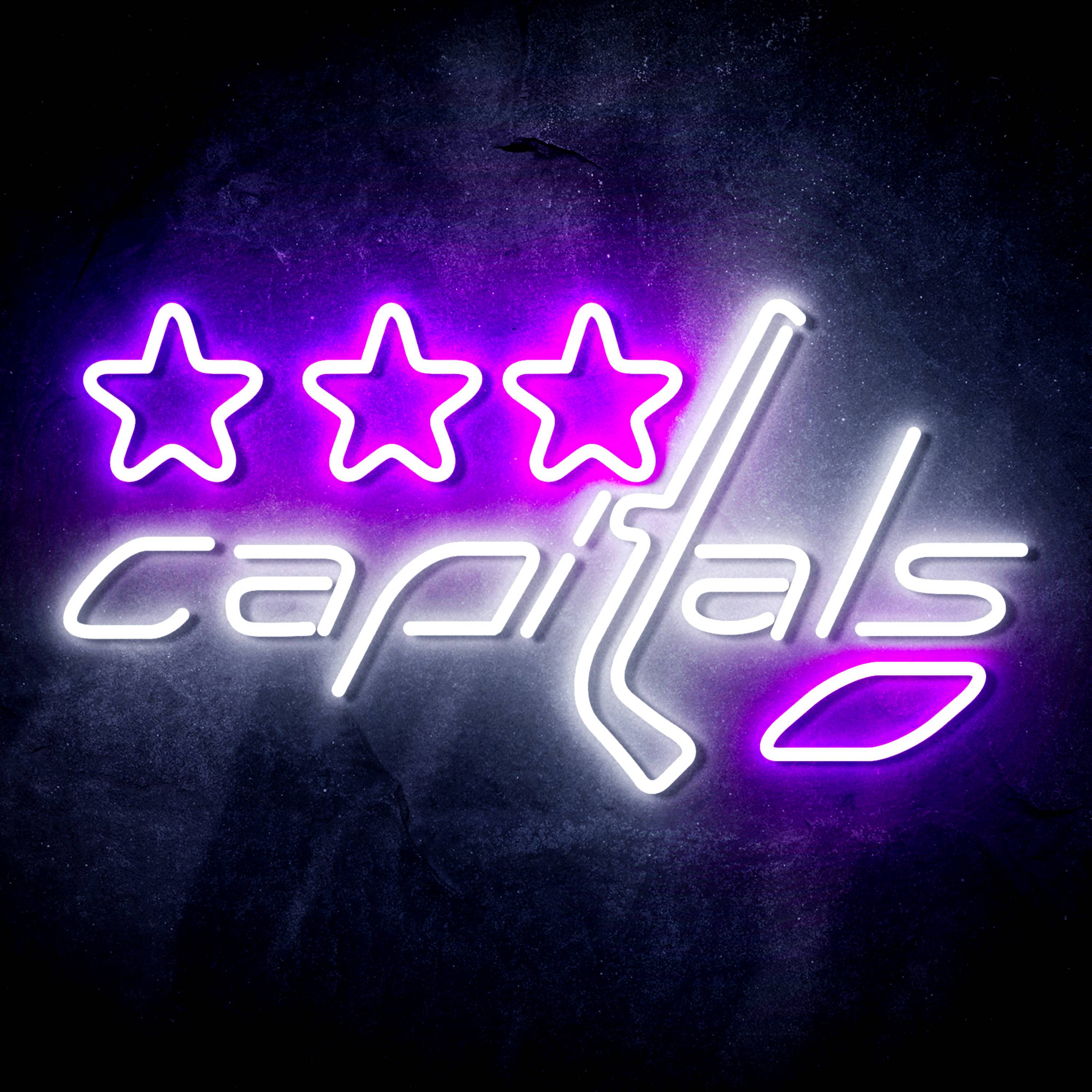 NHL Washington Capitals Flex Neon-like LED Sign