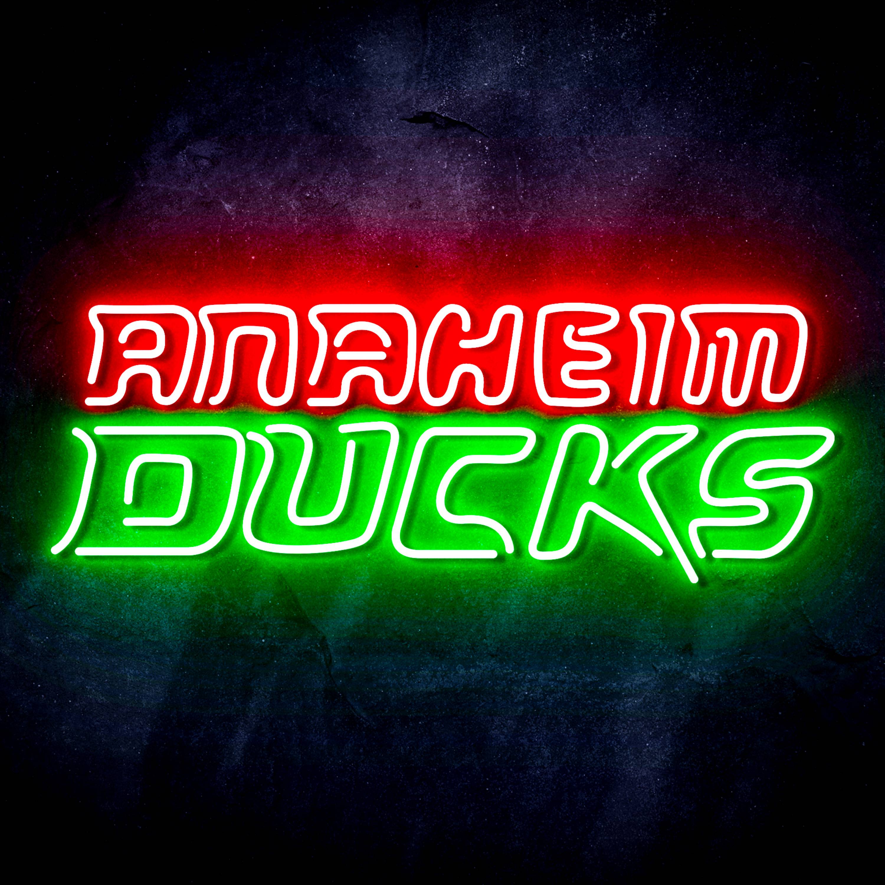 NHL Anaheim Ducks Flex Neon-like LED Sign