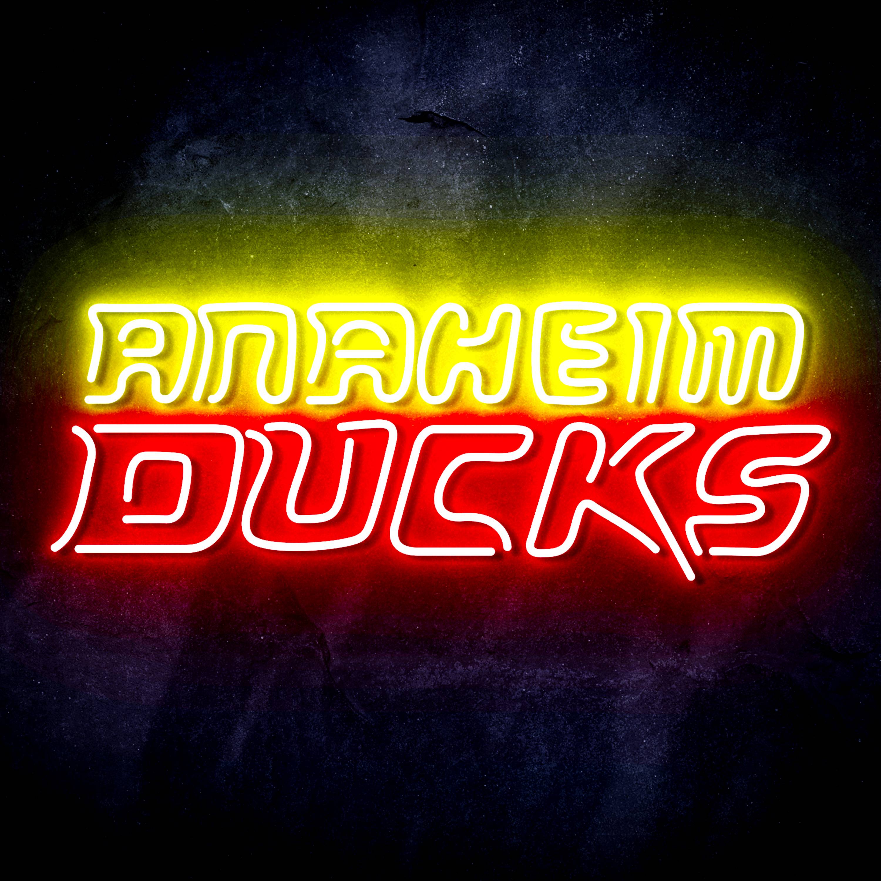 NHL Anaheim Ducks Flex Neon-like LED Sign