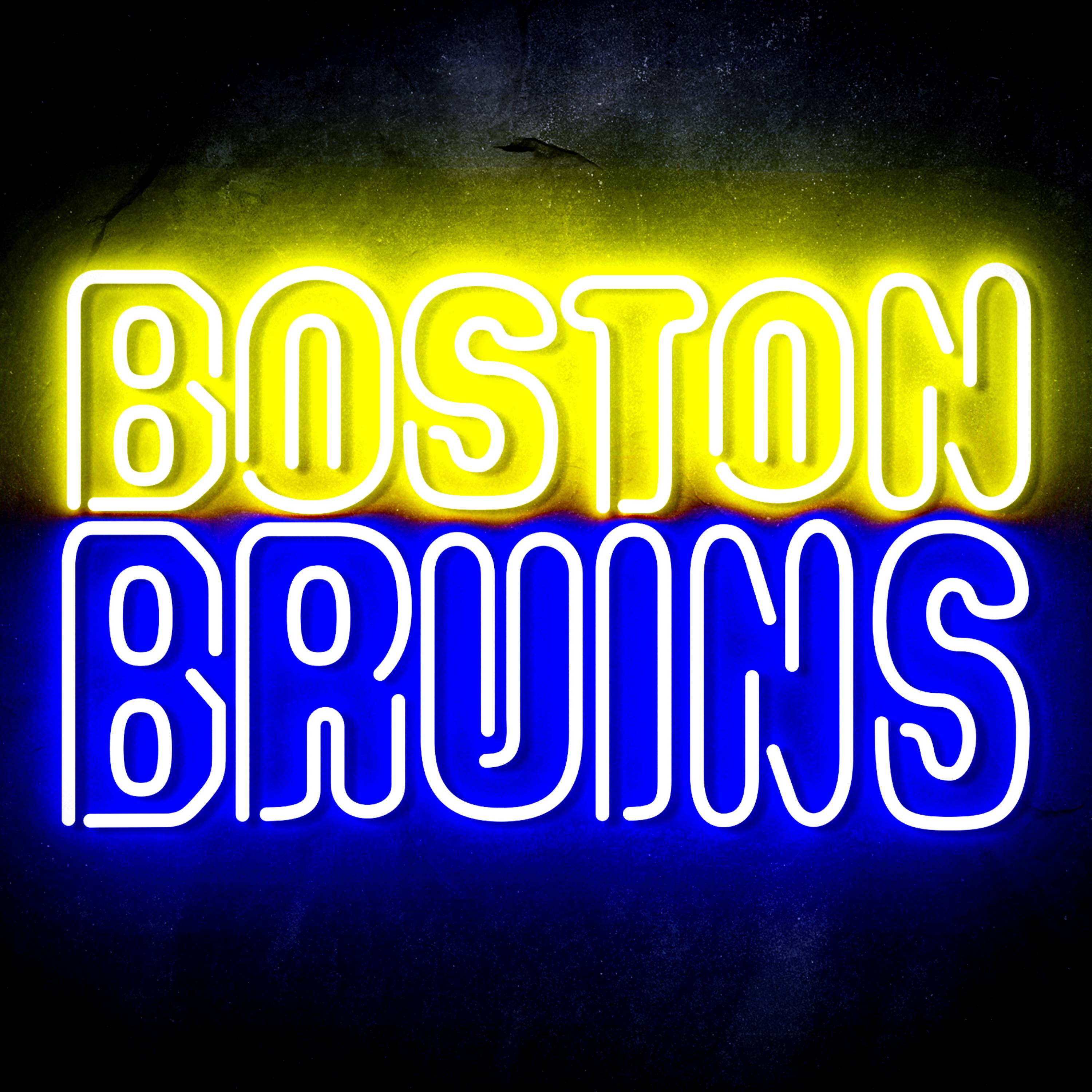 NHL Boston Bruins Flex Neon-like LED Sign