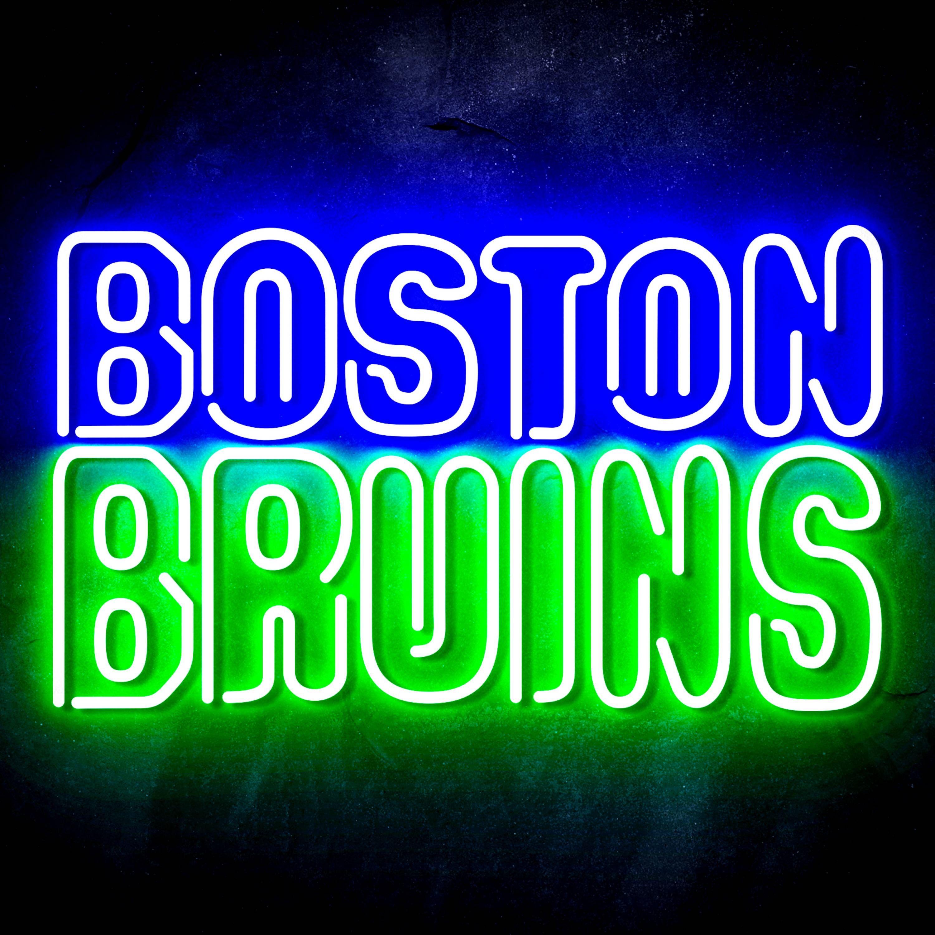 NHL Boston Bruins Flex Neon-like LED Sign