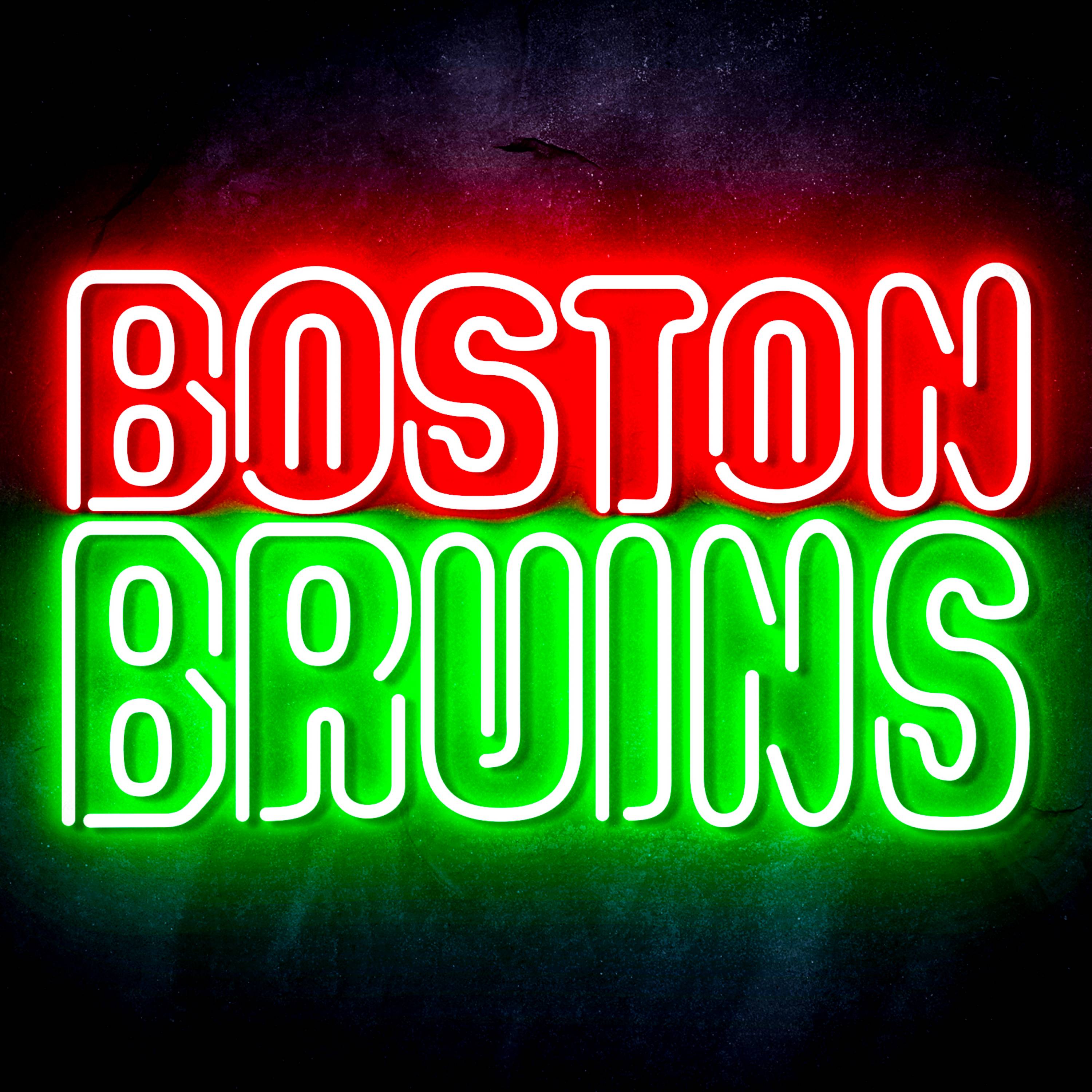 NHL Boston Bruins Flex Neon-like LED Sign