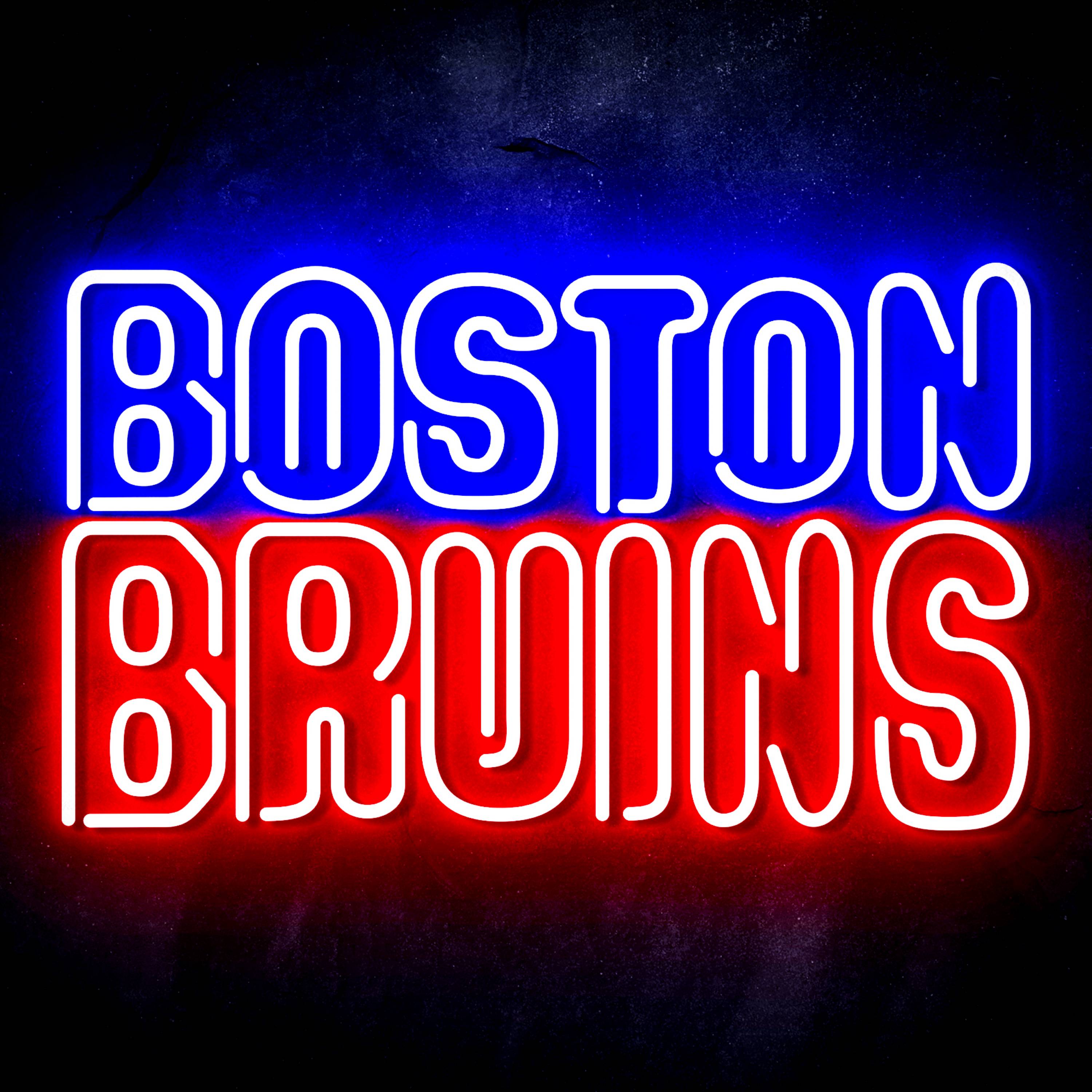 NHL Boston Bruins Flex Neon-like LED Sign