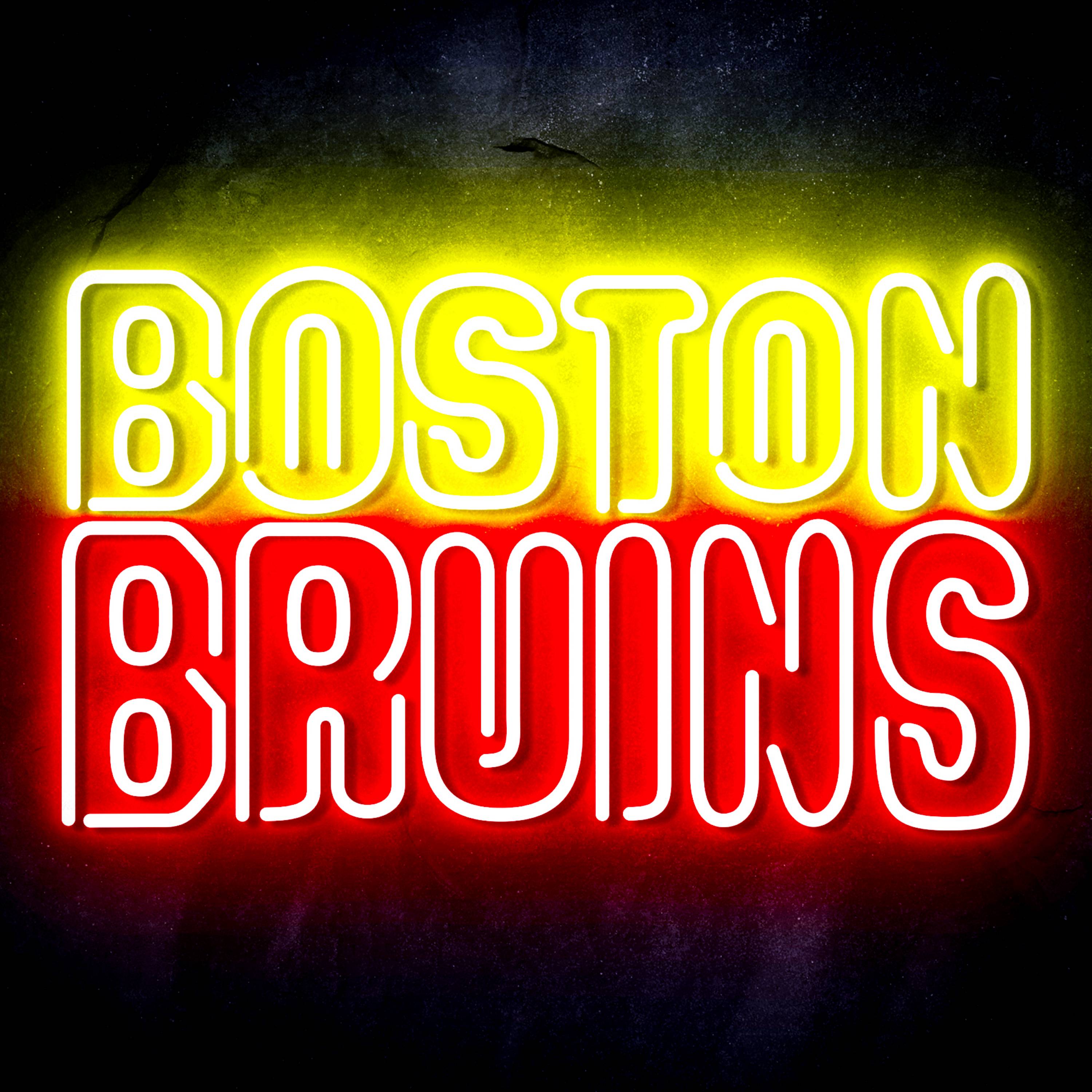 NHL Boston Bruins Flex Neon-like LED Sign