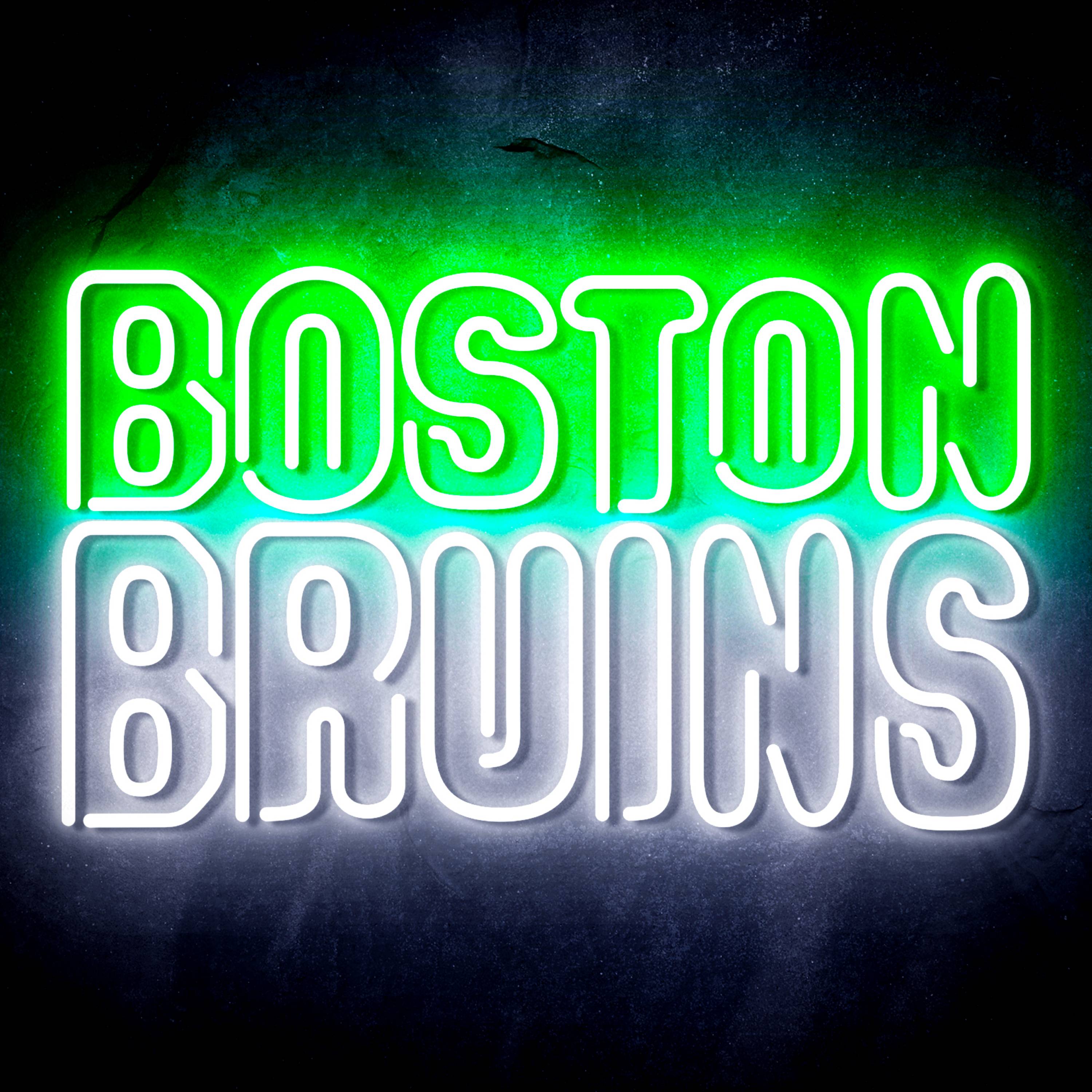 NHL Boston Bruins Flex Neon-like LED Sign