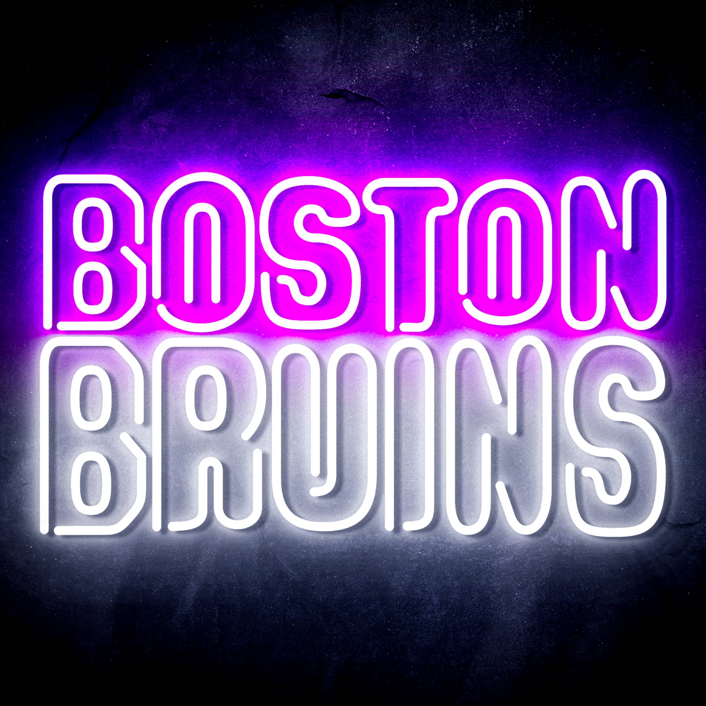 NHL Boston Bruins Flex Neon-like LED Sign