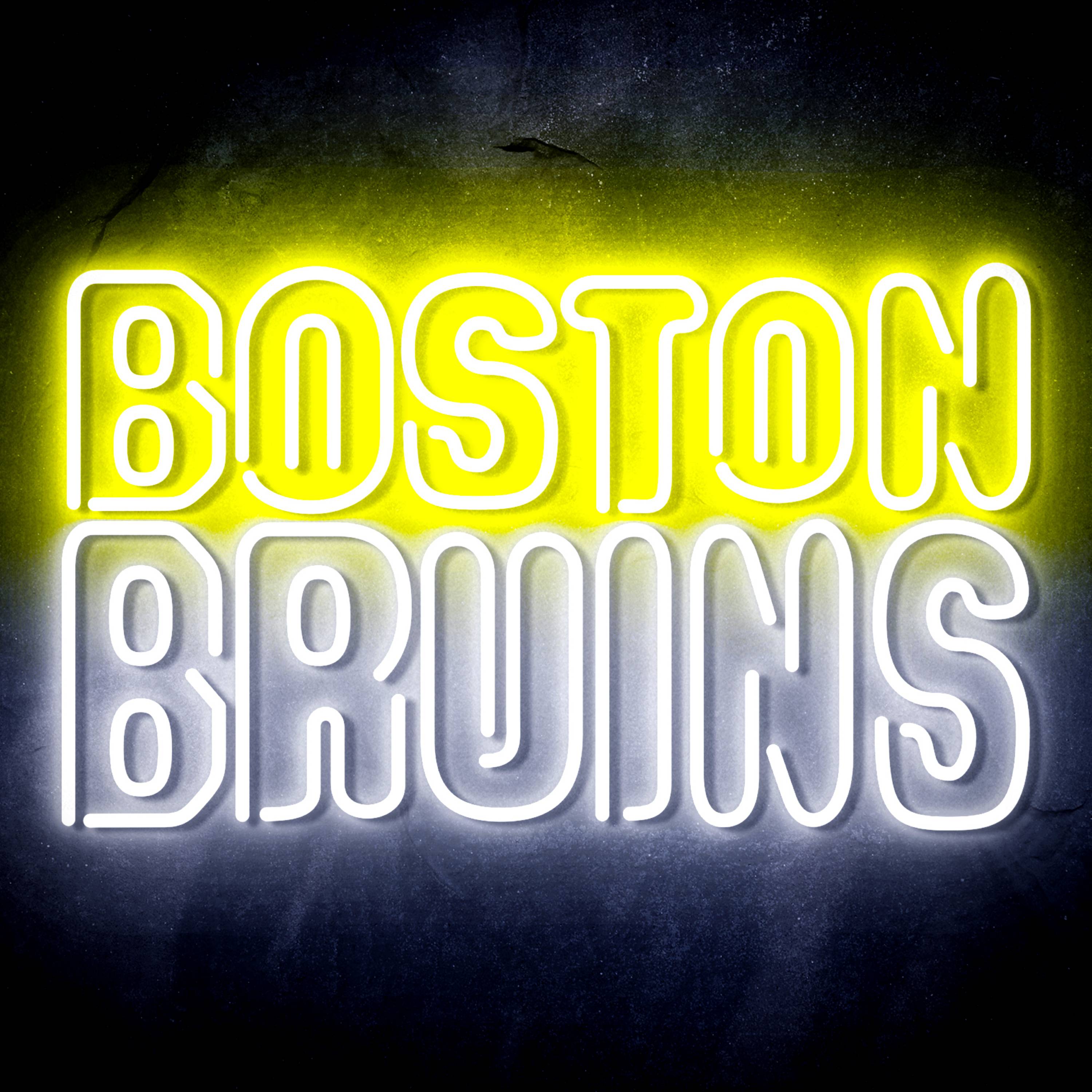 NHL Boston Bruins Flex Neon-like LED Sign