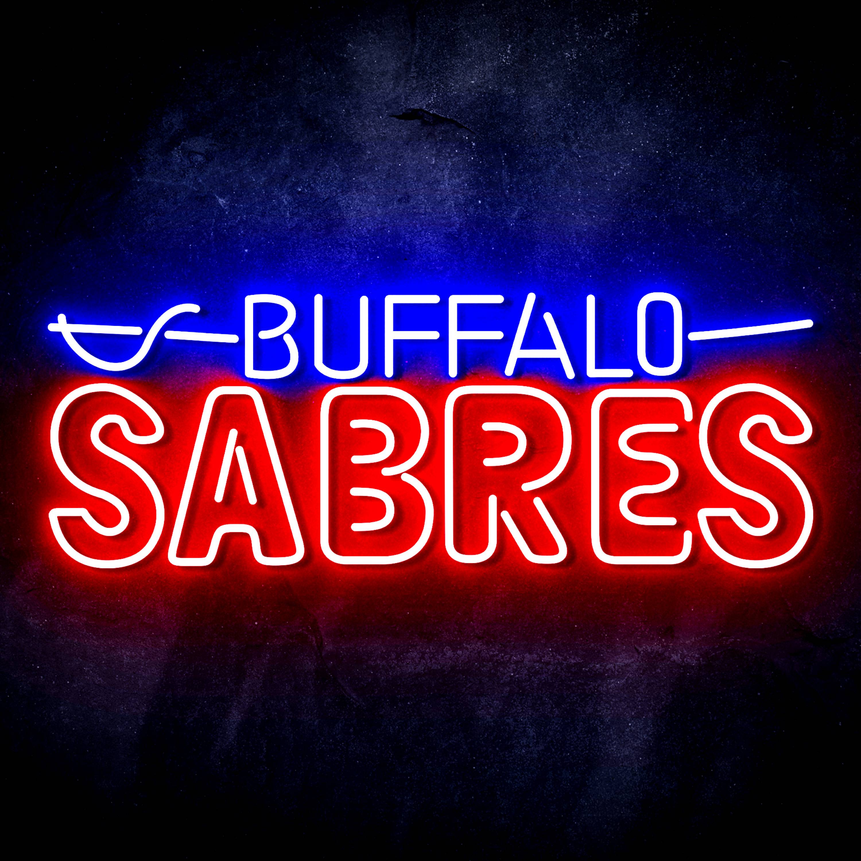 NHL Buffalo Sabres Flex Neon-like LED Sign