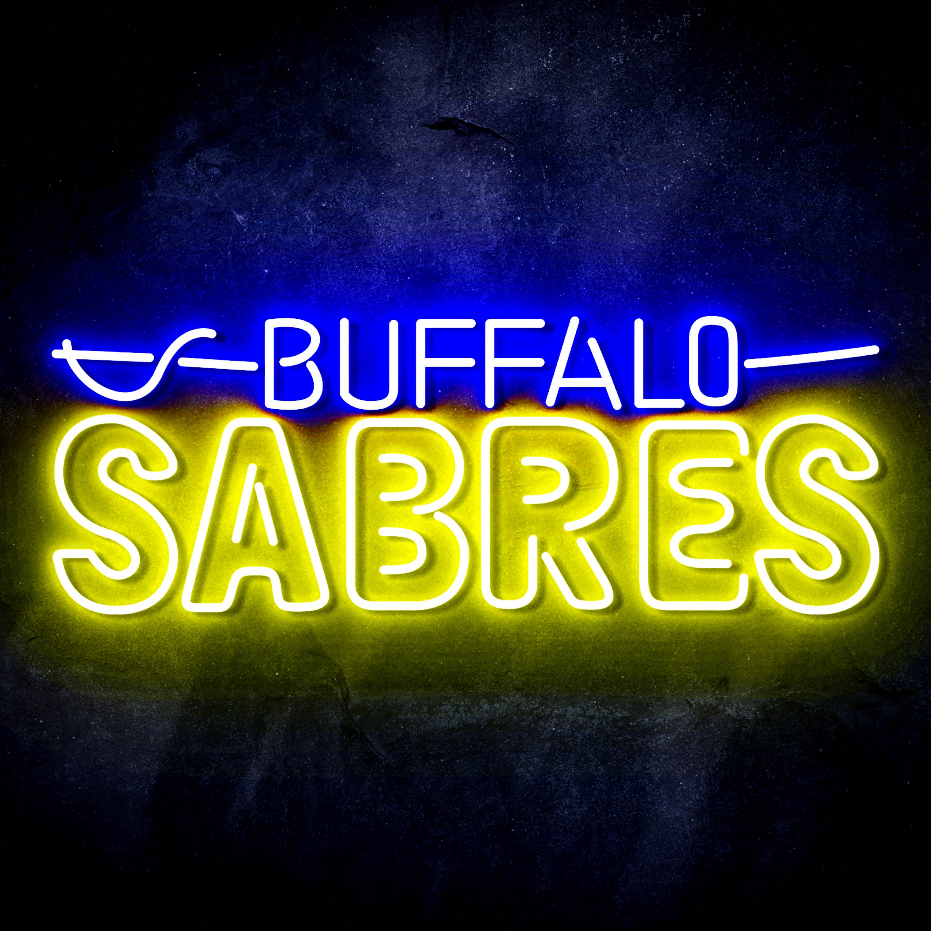 NHL Buffalo Sabres Flex Neon-like LED Sign