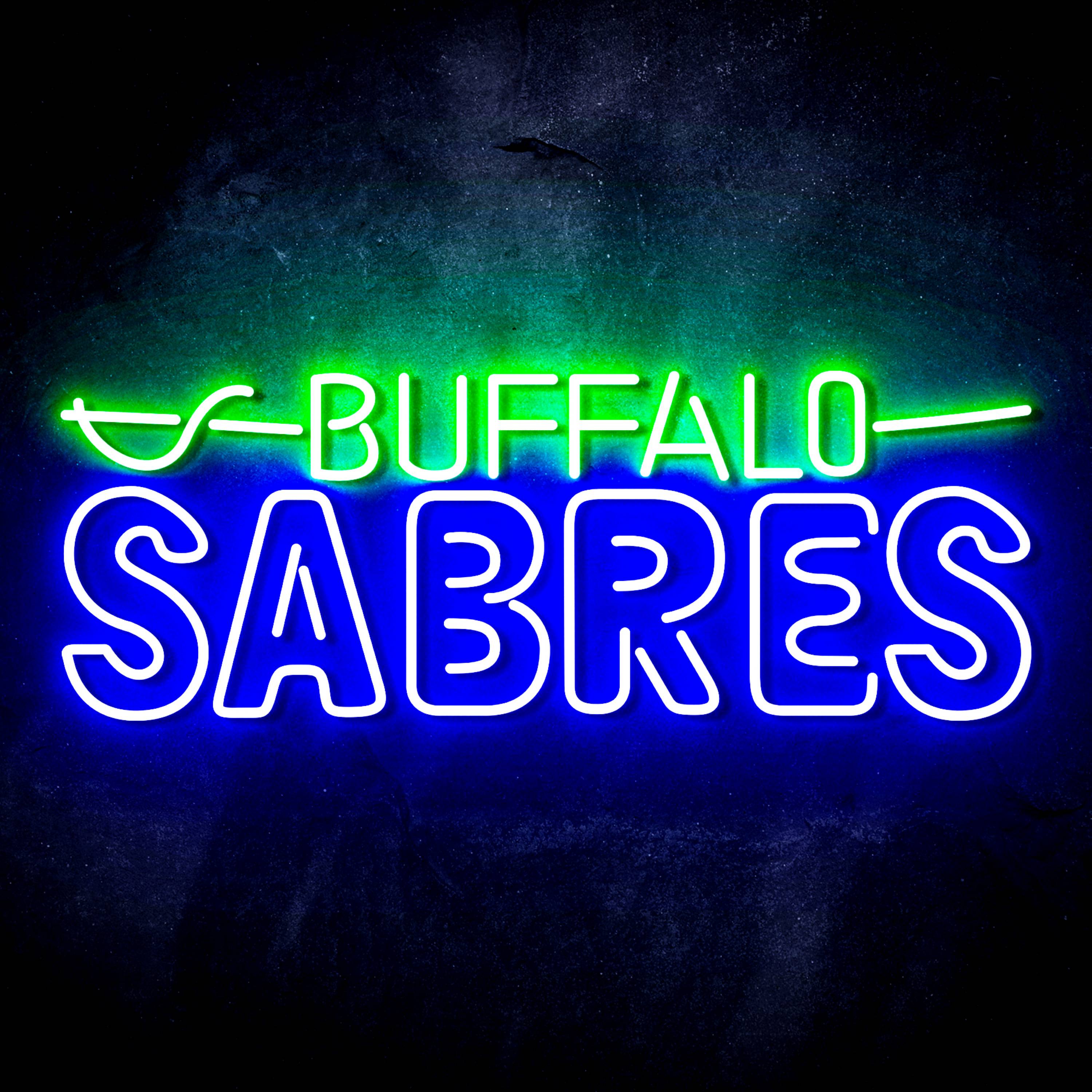 NHL Buffalo Sabres Flex Neon-like LED Sign