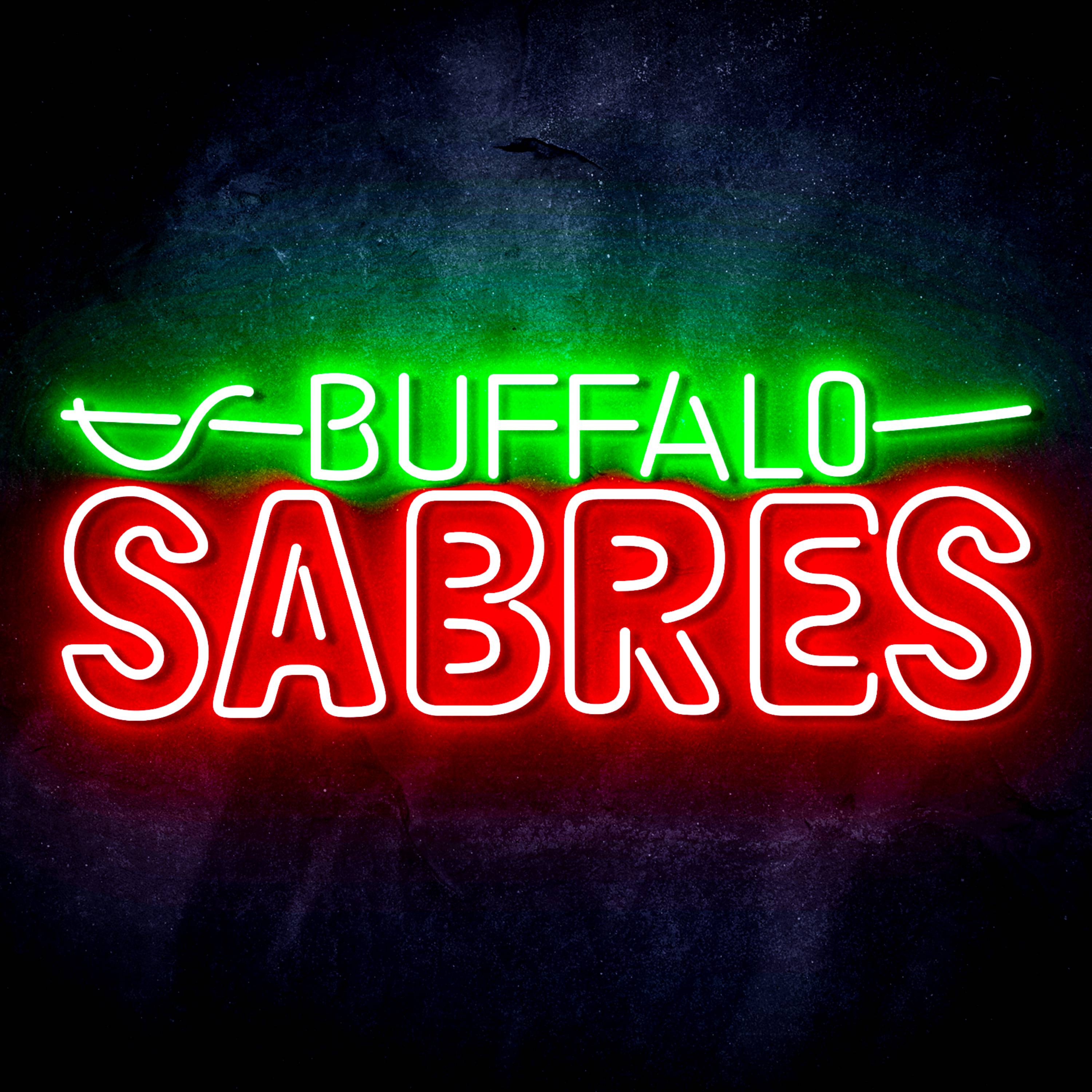 NHL Buffalo Sabres Flex Neon-like LED Sign