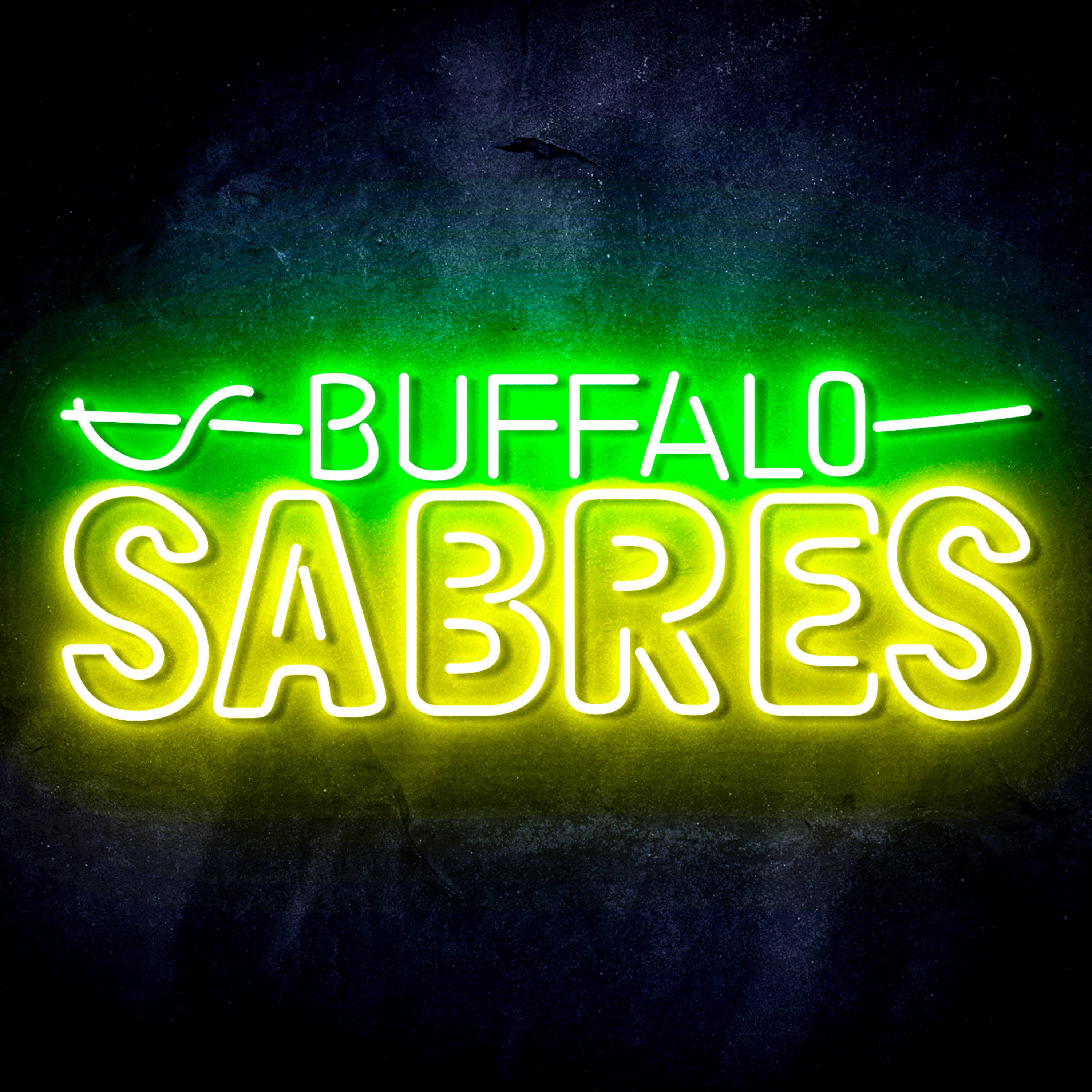 NHL Buffalo Sabres Flex Neon-like LED Sign