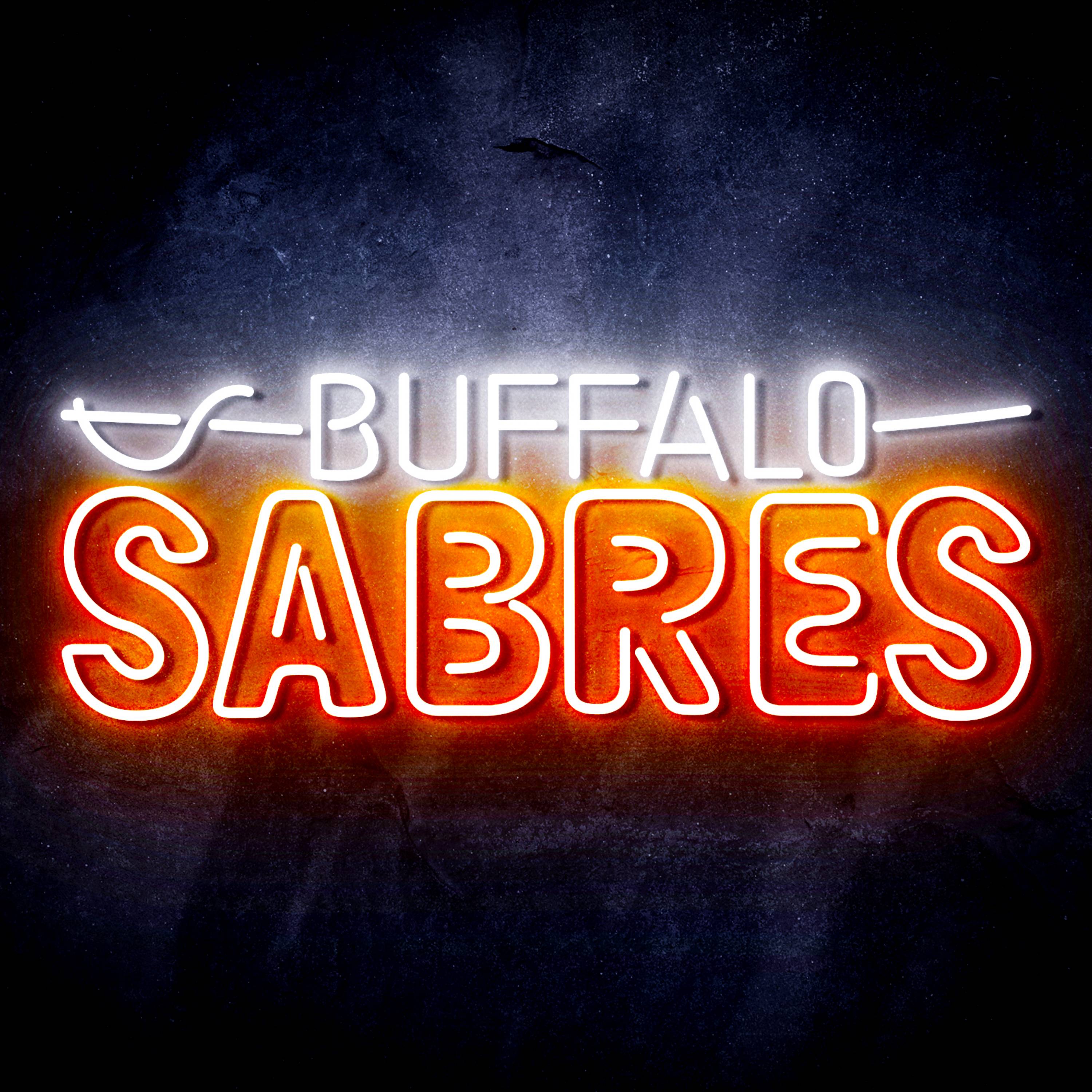 NHL Buffalo Sabres Flex Neon-like LED Sign