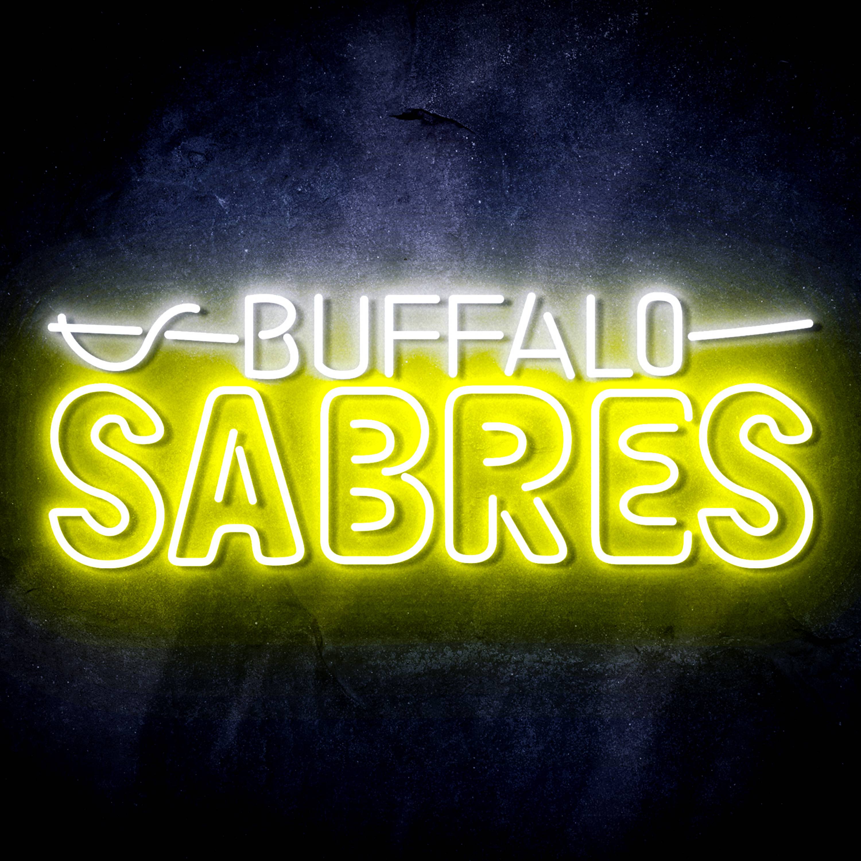 NHL Buffalo Sabres Flex Neon-like LED Sign