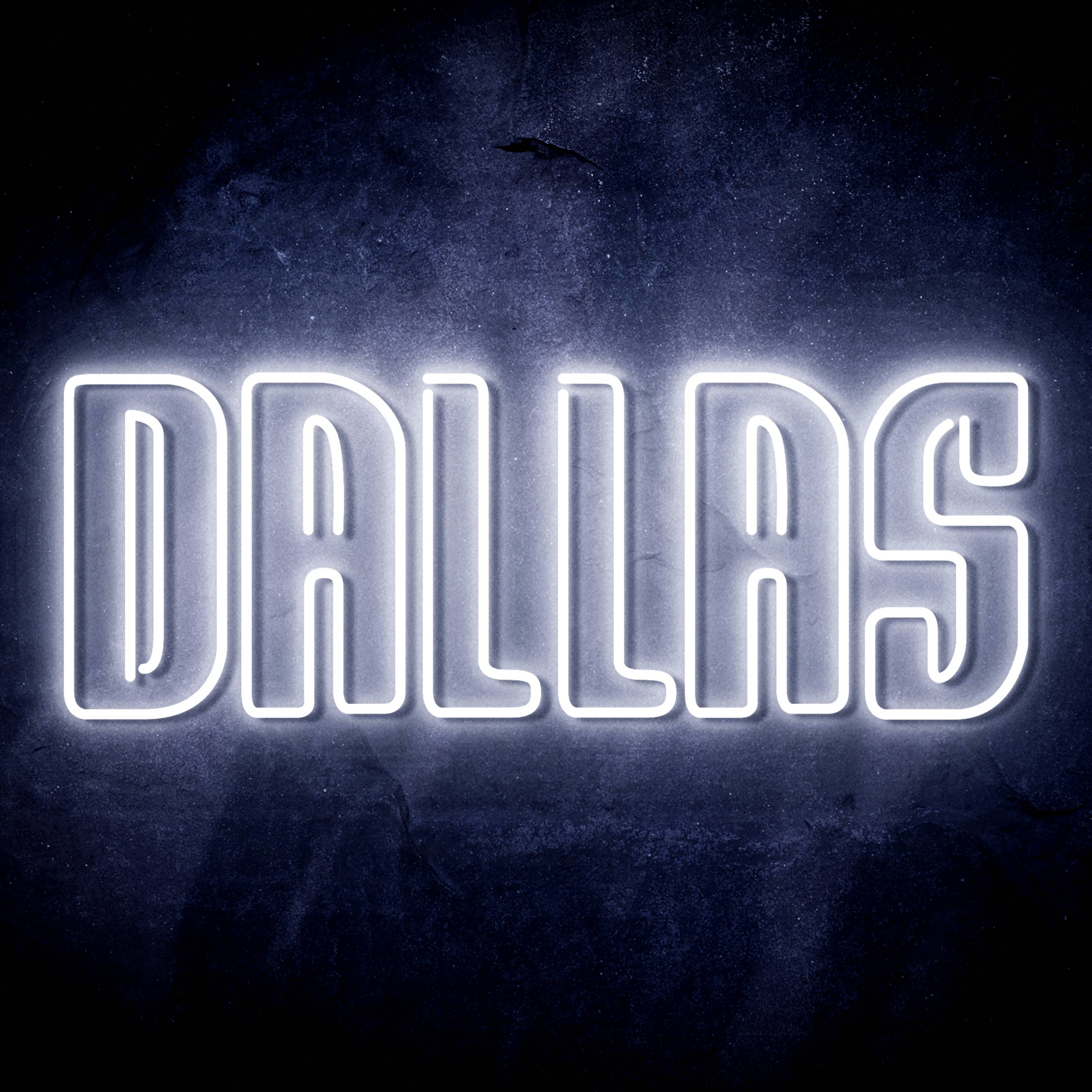 NHL Dallas Stars Flex Neon-like LED Sign