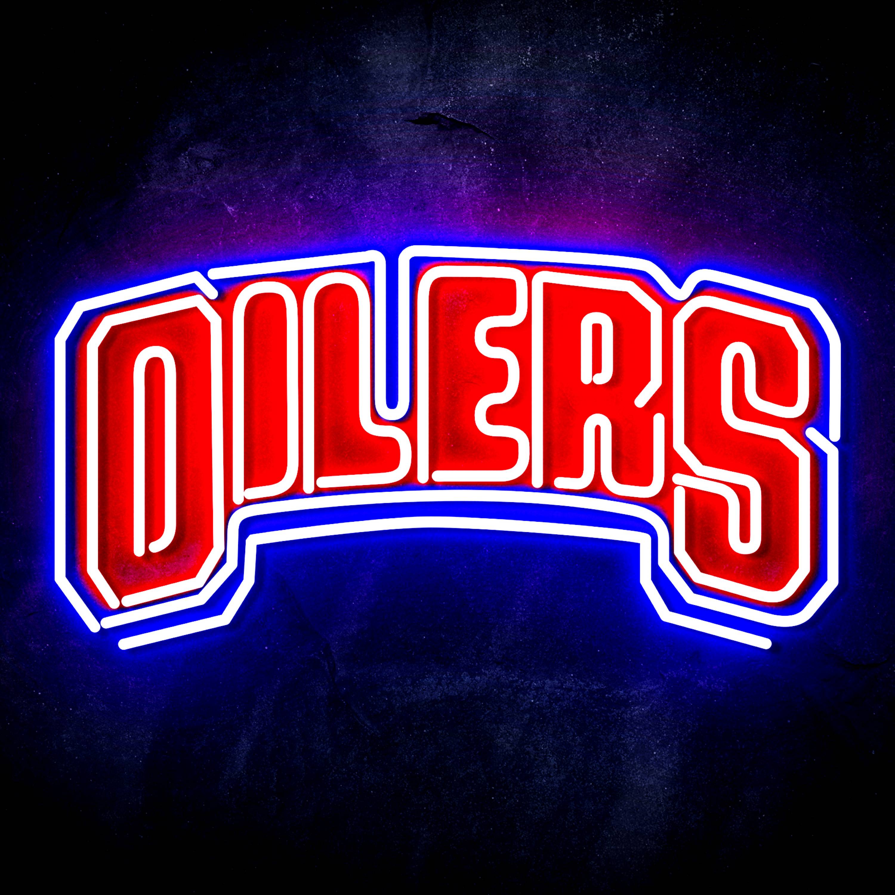 NHL Edmonton Oilers Flex Neon-like LED Sign