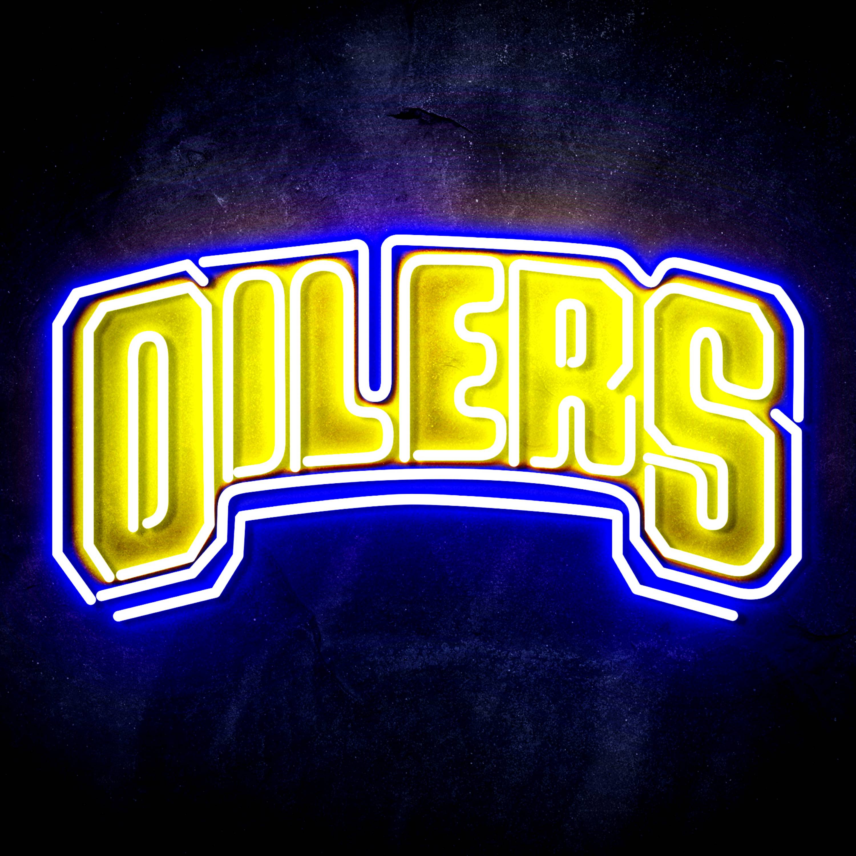 NHL Edmonton Oilers Flex Neon-like LED Sign