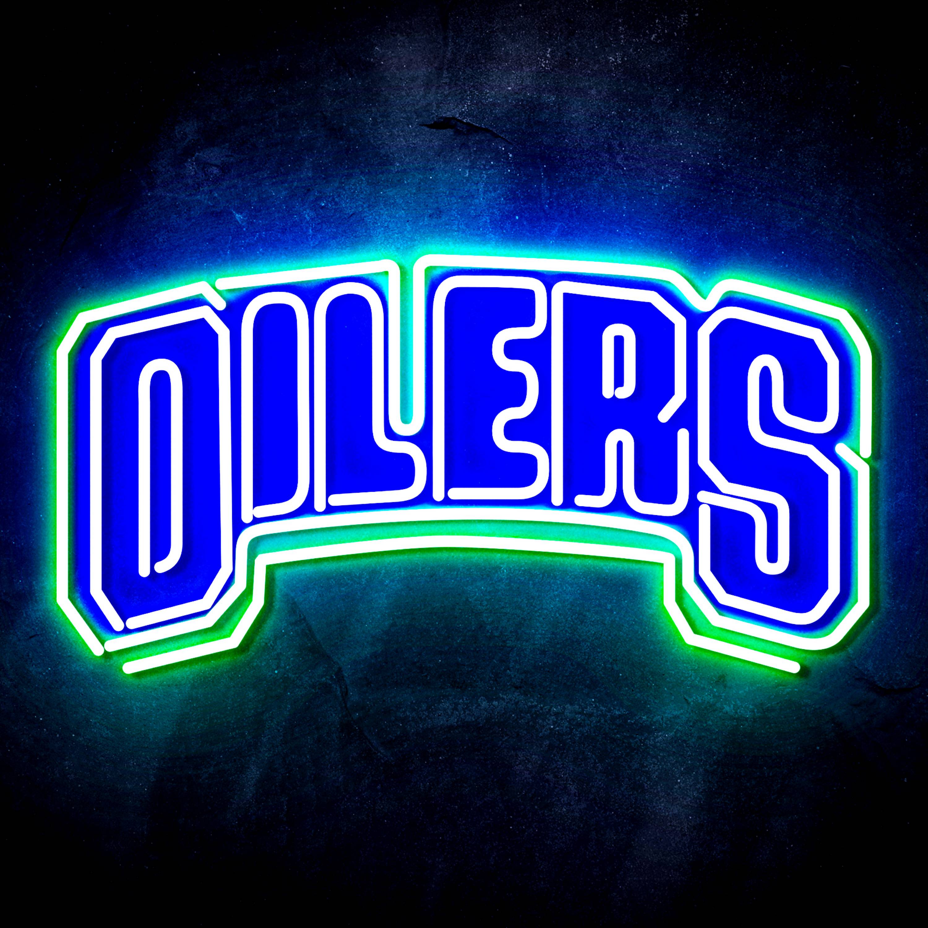 NHL Edmonton Oilers Flex Neon-like LED Sign